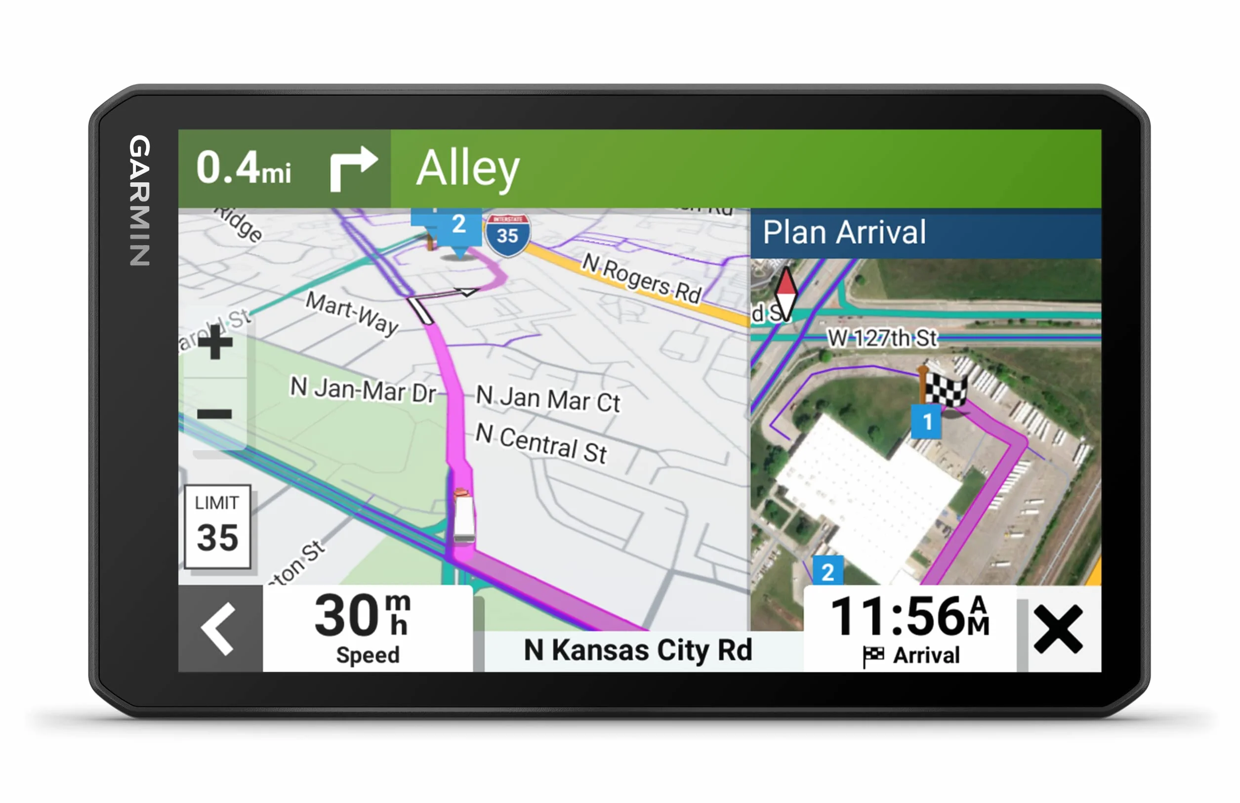 Garmin dēzl LGV710 MT-D nawigacja do samochodów ciężarowych z ekranem dotykowym 6.95" (17,7 cm)
