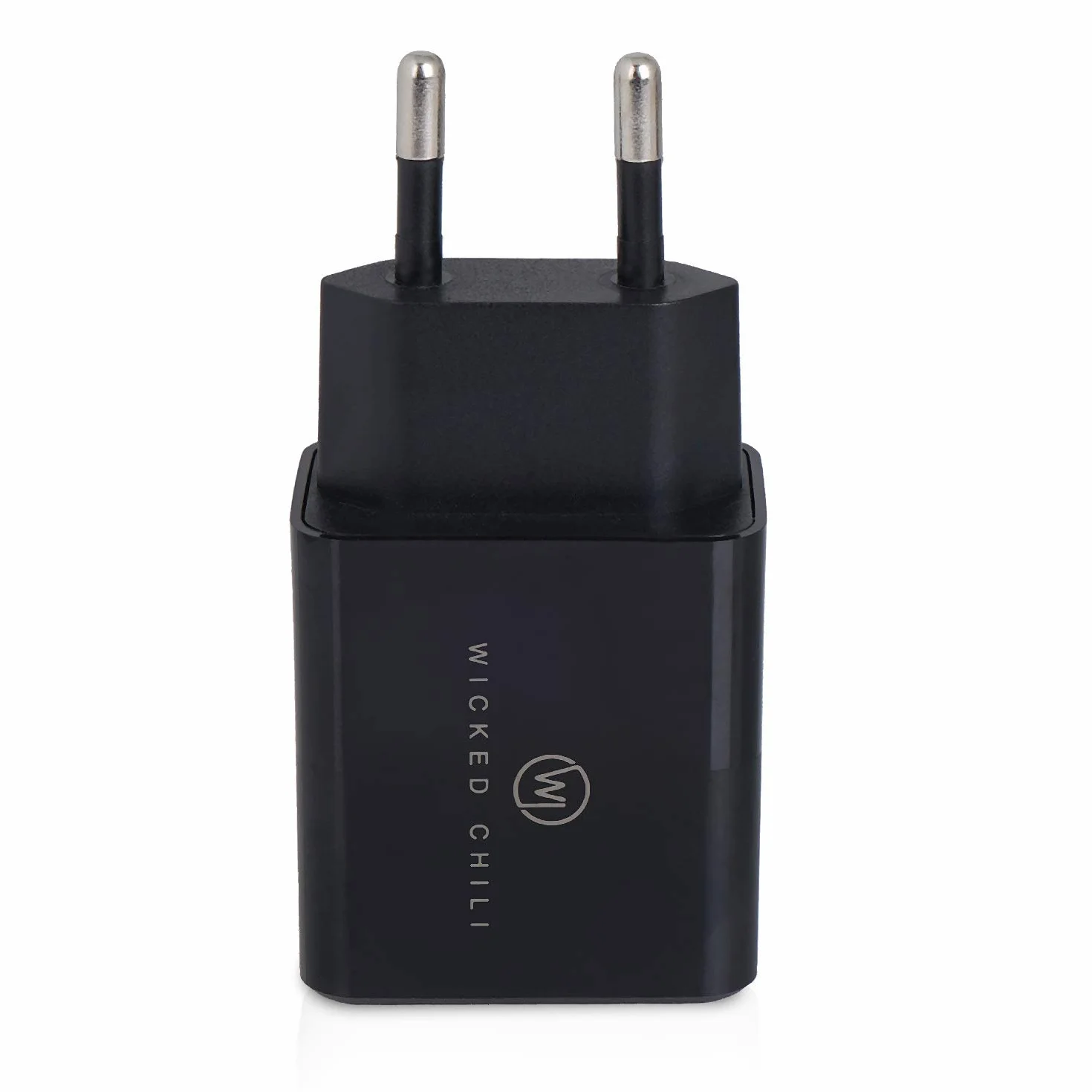 Wicked Chili 2X 20W Dual USB Wall Charger USB-A QC 3.0 + USB-C PD 3.0 - Zestaw 2 szybkich ładowarek, 2 podwójne porty adapterów ładowania kompatybilny z Xiaomi, Samsung, iPhone 13, Magsafe Charger