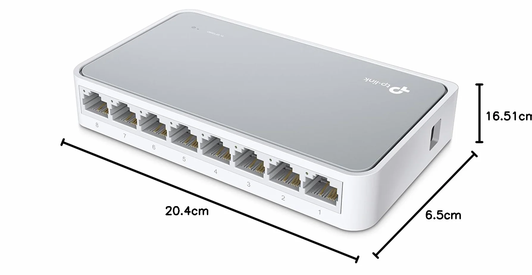 Tp-Link TL-SF1008D Przełącznik Sieciowy, Biały