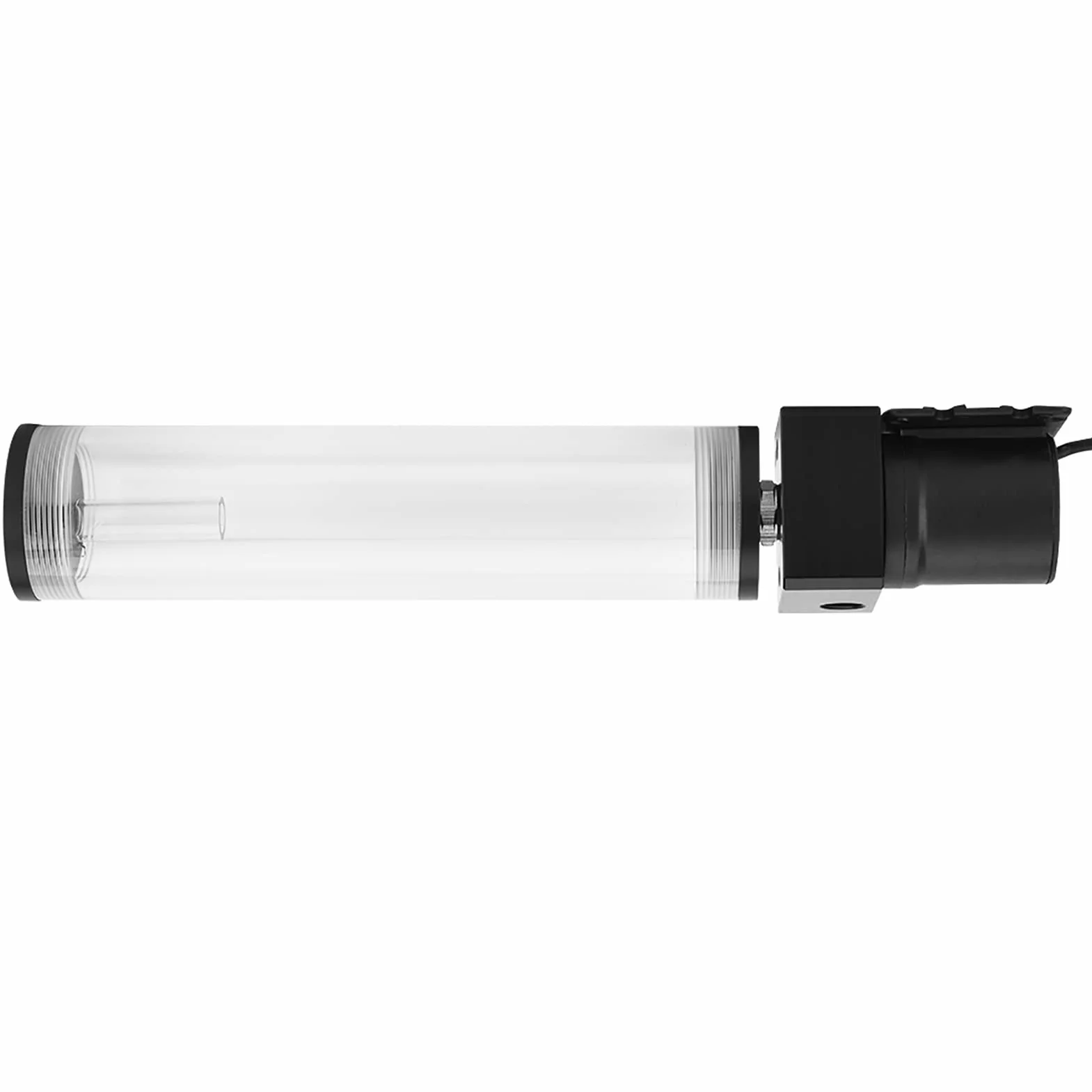 Zbiornik chłodzący wodę z pompą, Bewinner 12 V, 800 l/h, wodoodporny zbiornik na wodę i pompa G1/4, akrylowy komputer, DIY, zbiornik cylindra do chłodzenia wody, pompa 19 W, 210 mm