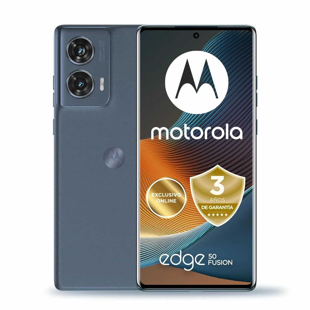 Motorola XT2429-2 Edge 50 Fusion, Dual, 256GB 8GB RAM, Forest Blue