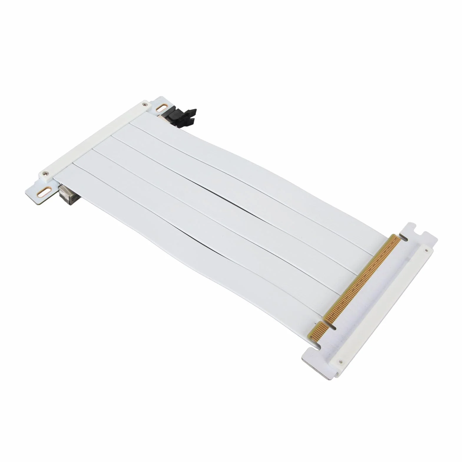 Cocoarm PCIE 4.0 GPU Riser Cable Extender dla 4090 4080 4070 4060 & RX 7000 Series z 180-stopniowym Ekranowaniem EMI, Elastycznym Składanym Designem, Wstecznie Kompatybilny z PCIE 3.0 (30cm)