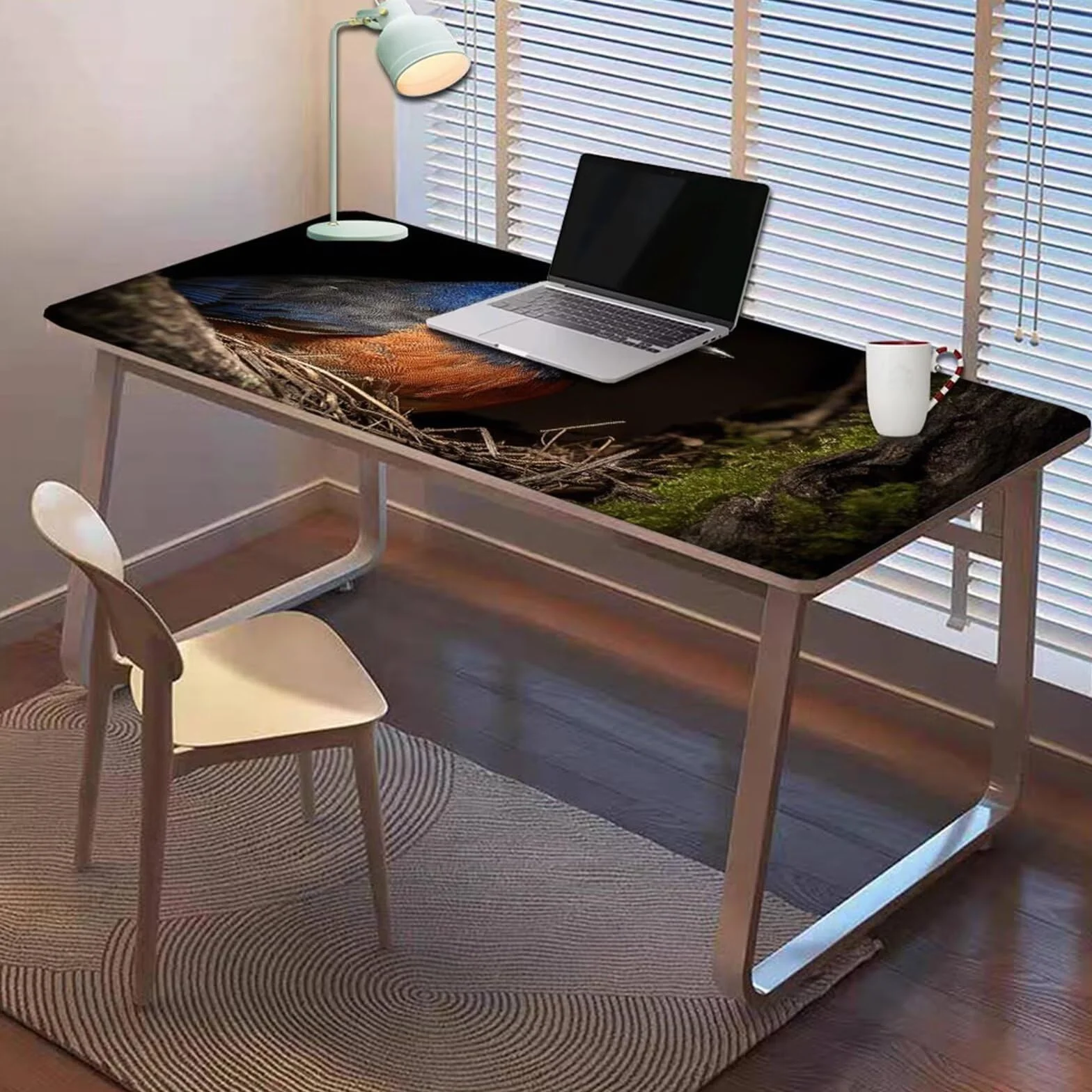 Gamingowa podkładka pod mysz 1200 x 600 x 3 mm, XXL, wodoszczelna, odporna na ścieranie, z przyszytymi krawędziami, czarna, podkładka na biurko, poprawia prędkość i precyzję pod laptopa, komputer