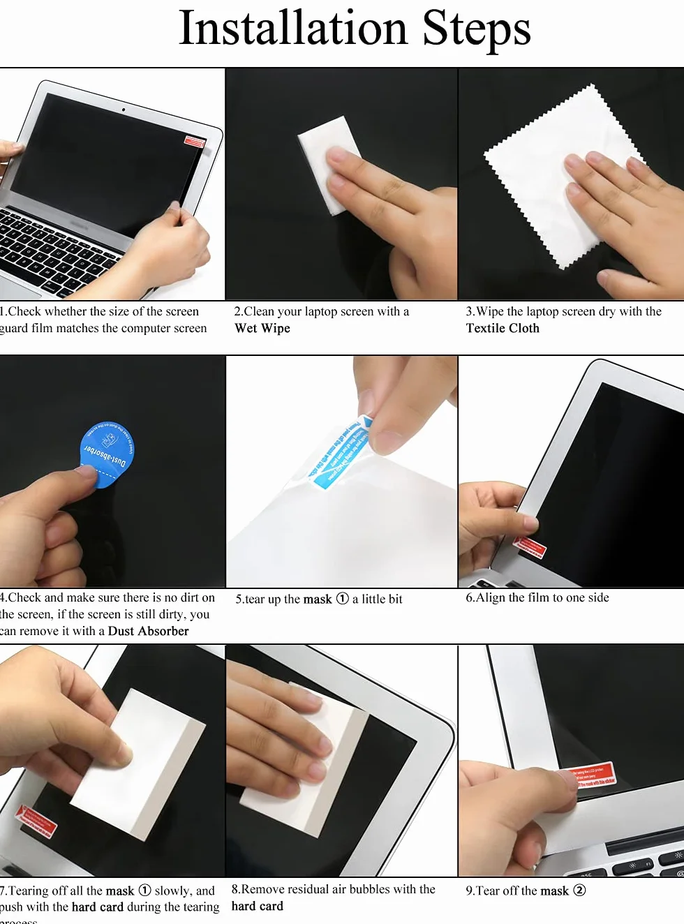 2-pak antyodblaskowych ochraniaczy ekranu do MacBooka Pro 14 cali (M5/M4/Max/M3 Pro/Max Chip) A3434 i A2918 i A2992, akcesoria antyrefleksyjne i odporne na zarysowania twardość 5H (matowe