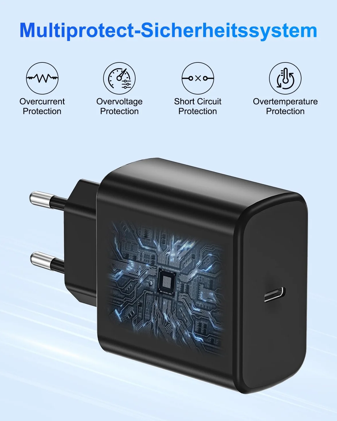 Szybka Ładowarka USB C 45W do Samsung Galaxy S26,S26+,S26 Ultra,S25+,S25 Ultra,S25,S24,S23,Note20, A56,A53,Z Fold7 6,Tab, Wtyczka Sieciowa USB C Ładowarka Typu C Adapter z Kablem UsB C 2M do iPhone'a