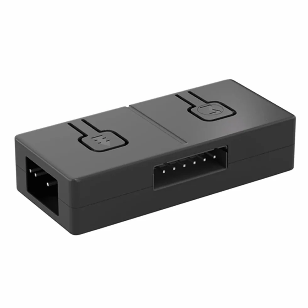 5 V 3-pinowy Argb do 12 V 4-pinowy konwerter RGB 5 V/3 Add-RGB do 12 V/4-pinowy adapter 5 V 3-pinowy kontroler ręczny