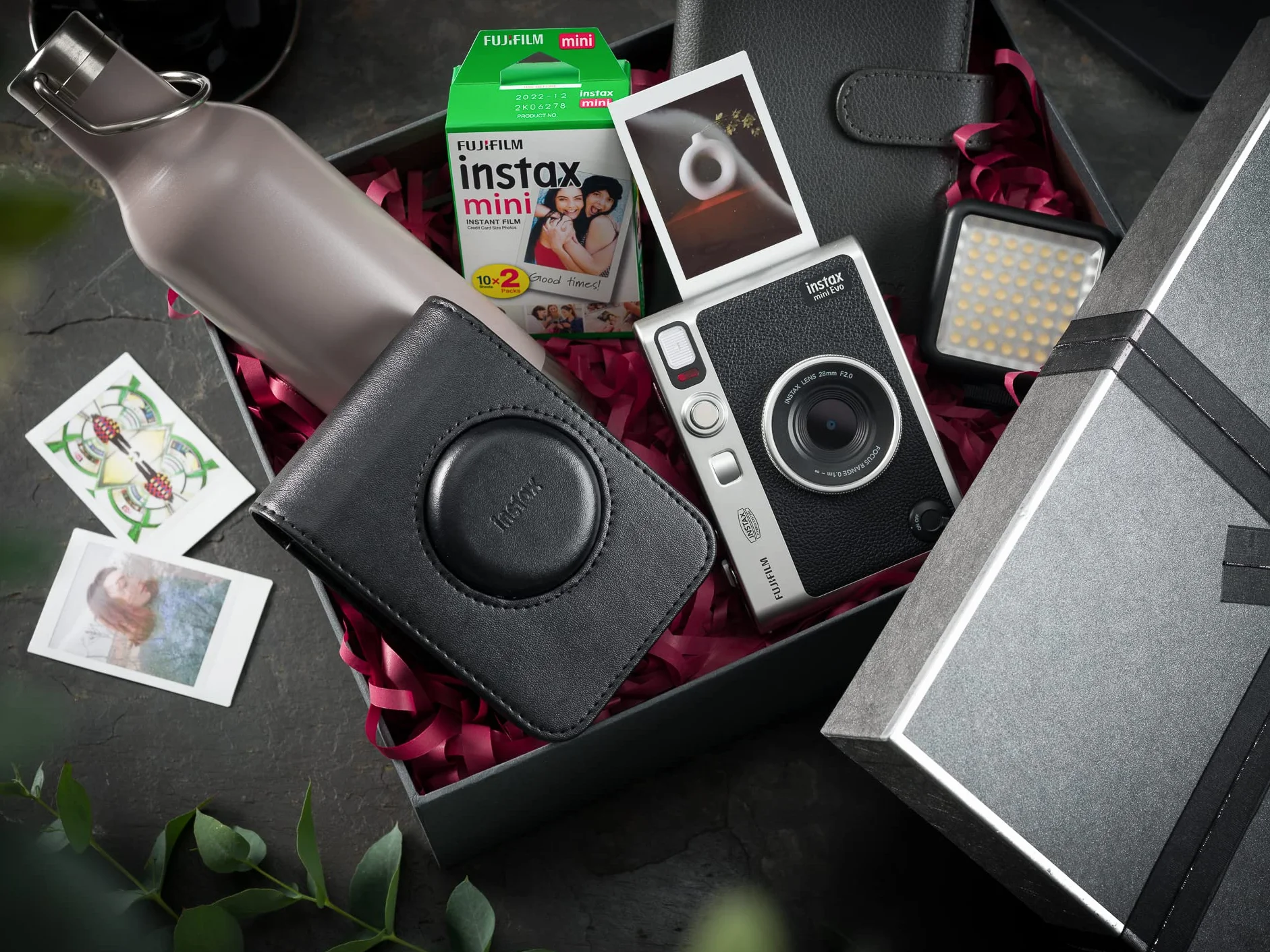 instax Mini EVO futerał na aparat, czarny