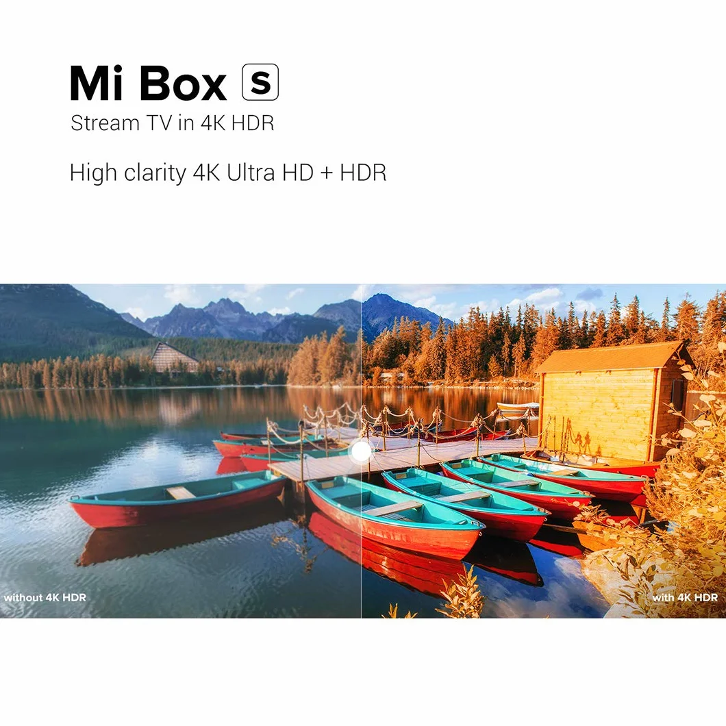 Original Xiaomi MCTvbox-s Jednostka Streamingowa, Czarny, 1 Sztuka