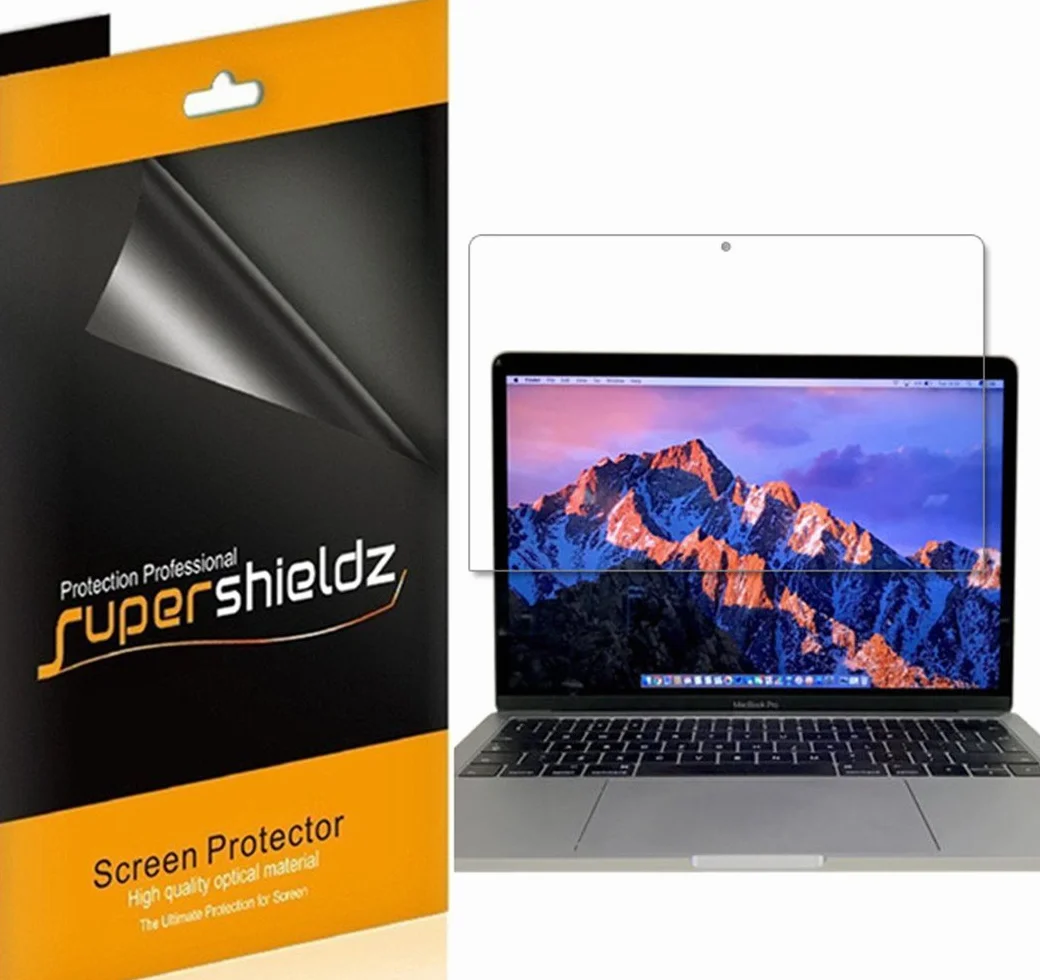Supershieldz Folia ochronna na wyświetlacz do Apple MacBook Pro 13 cali 2020 2019 2018 2017 2016 Touch Bar nieoślepiająca