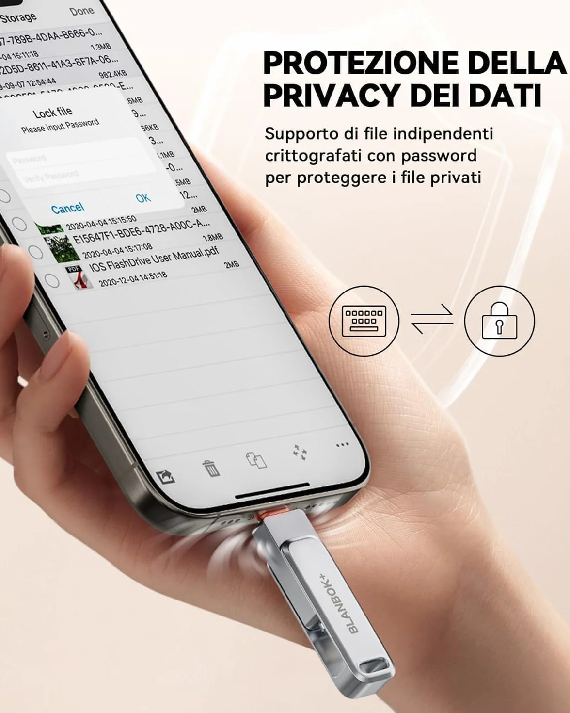 Certyfikat MFi 256GB Pendrive USB do iPhone'a, certyfikat MFi, pendrive USB 3 w 1 Lightning i Type-C z adapterem USB 3.0 Pamięć zewnętrzna do iPhone'a,