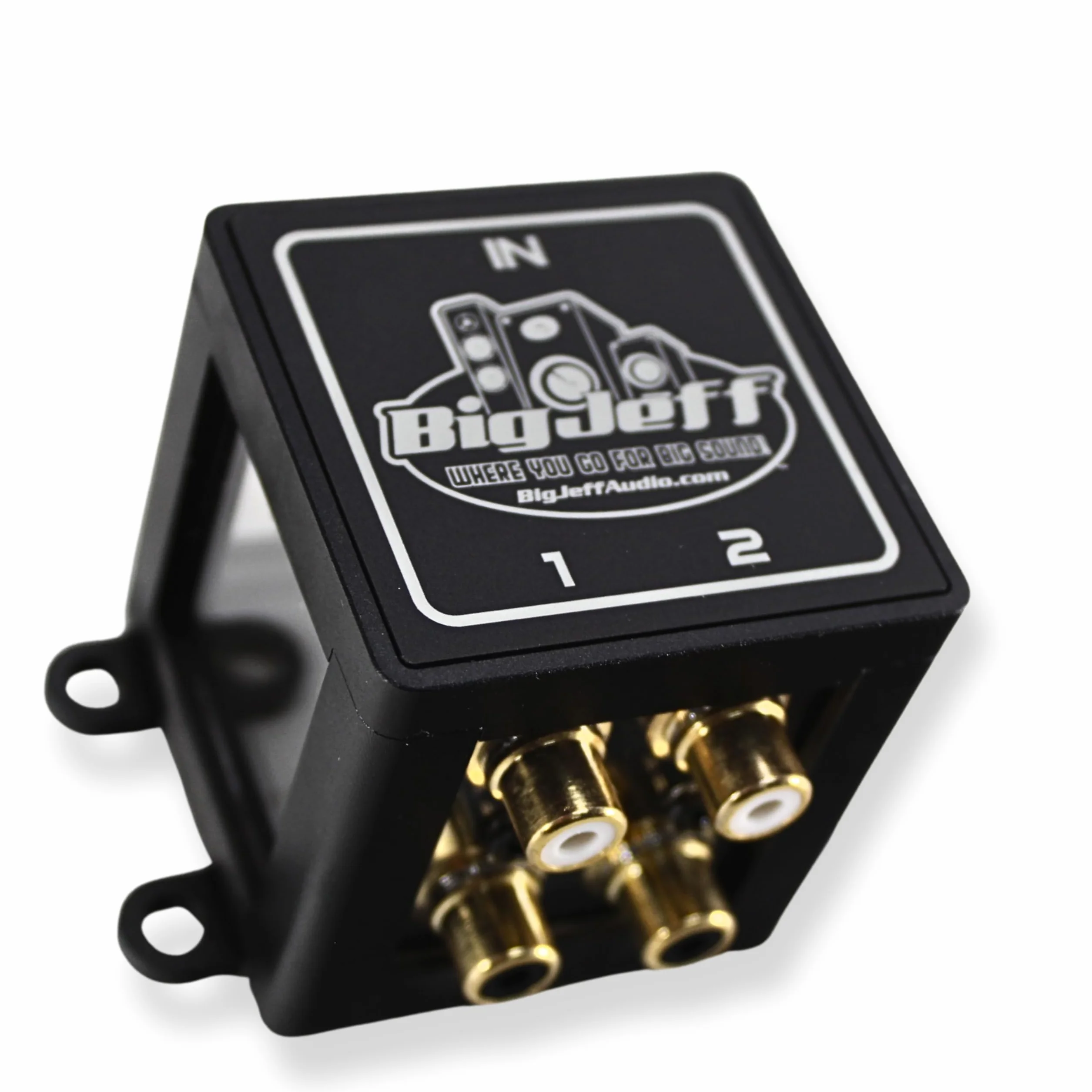Big Jeff Audio 1 do 2 par Cockbox RCA rozdzielacz rozdzielacza blok rozdzielacza
