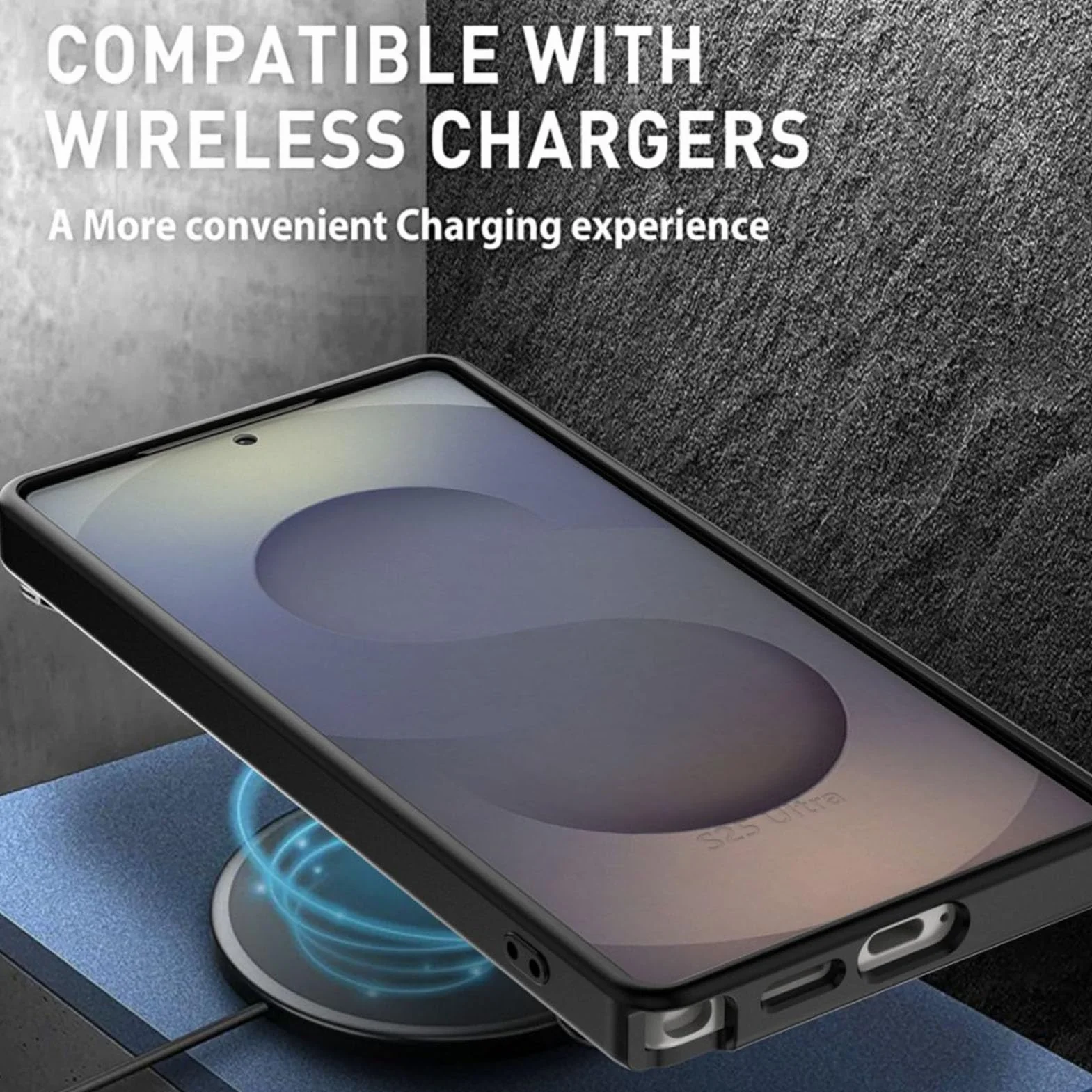 Magnetyczne etui do Samsung Galaxy S26 Ultra/S26+/S26, ramka na obiektyw z klapką stojak etui do ładowania bezprzewodowego odpornego na wstrząsy etui, szary, S26+