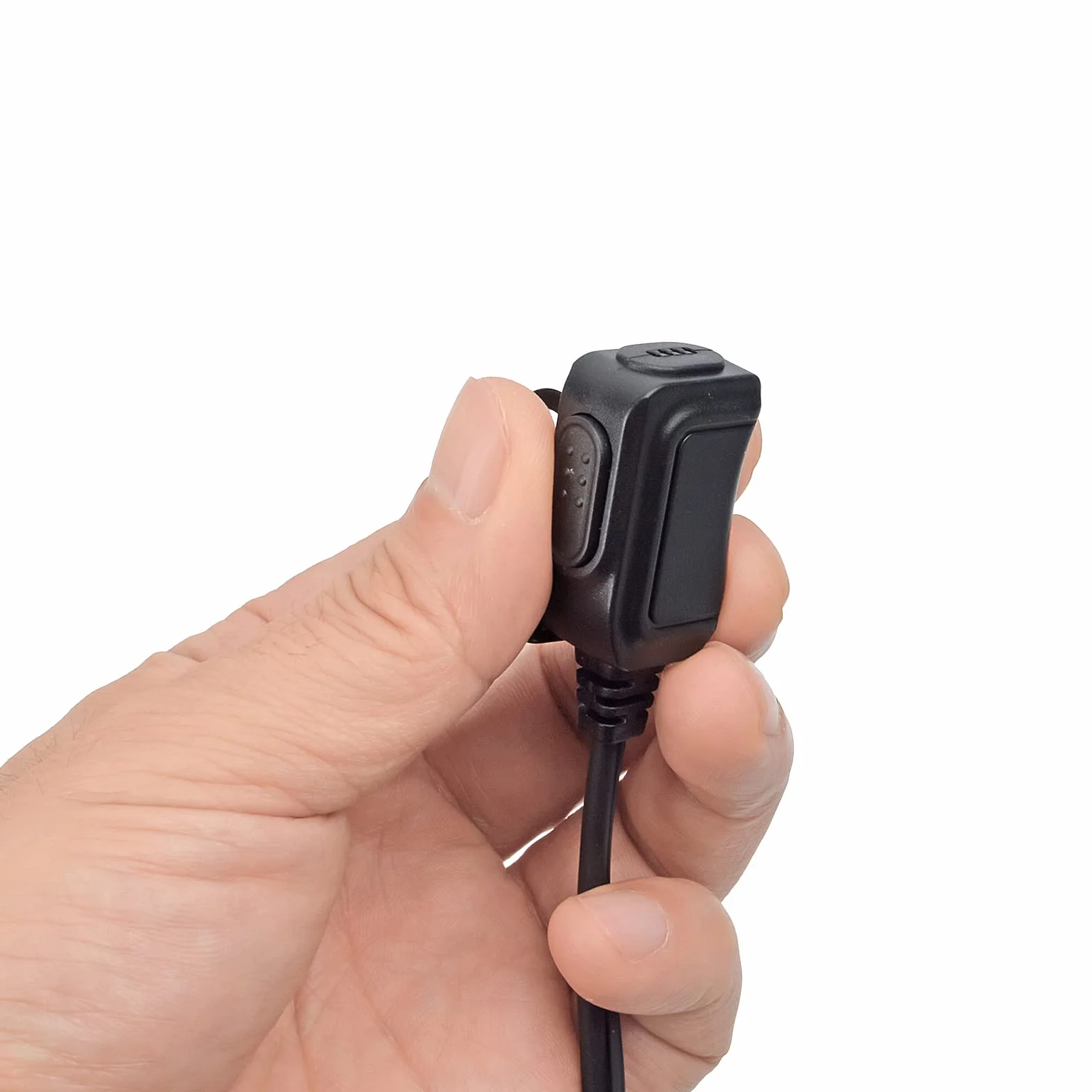 Covert słuchawka akustyczna 2-pinowy radiowy zestaw słuchawkowy z mikrofonem PTT kompatybilny z Motrola CP040 DP1400 GP88 GP300 CT150 Hyera Walkie Talkie (10 szt.)