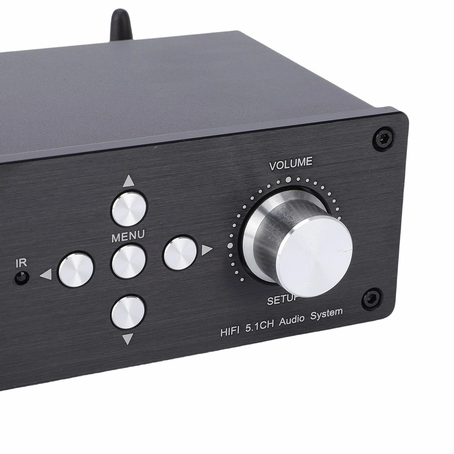 Tonysa Dekoder Audio 5.1, Konwerter DAC z HDMI ARC/Optyczny/Koncentryczny/USB, Dekoder DTS na 5.1-kanałowy Odbiornik Bluetooth 5.0 do Telewizora Kina Domowego (Black)