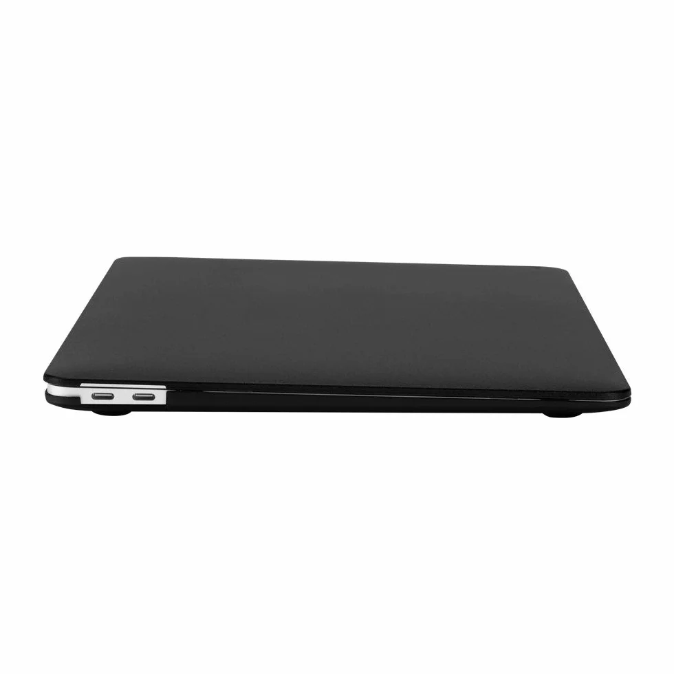 Incase Hardshell twarde etui do Apple MacBook Air 13,3" (2020 / M1-Late 2020) - przezroczyste (czarne) [design 3D Dot I otwory na otwory wentylacyjne I lekkie i cienkie] - INMB200615-BLK
