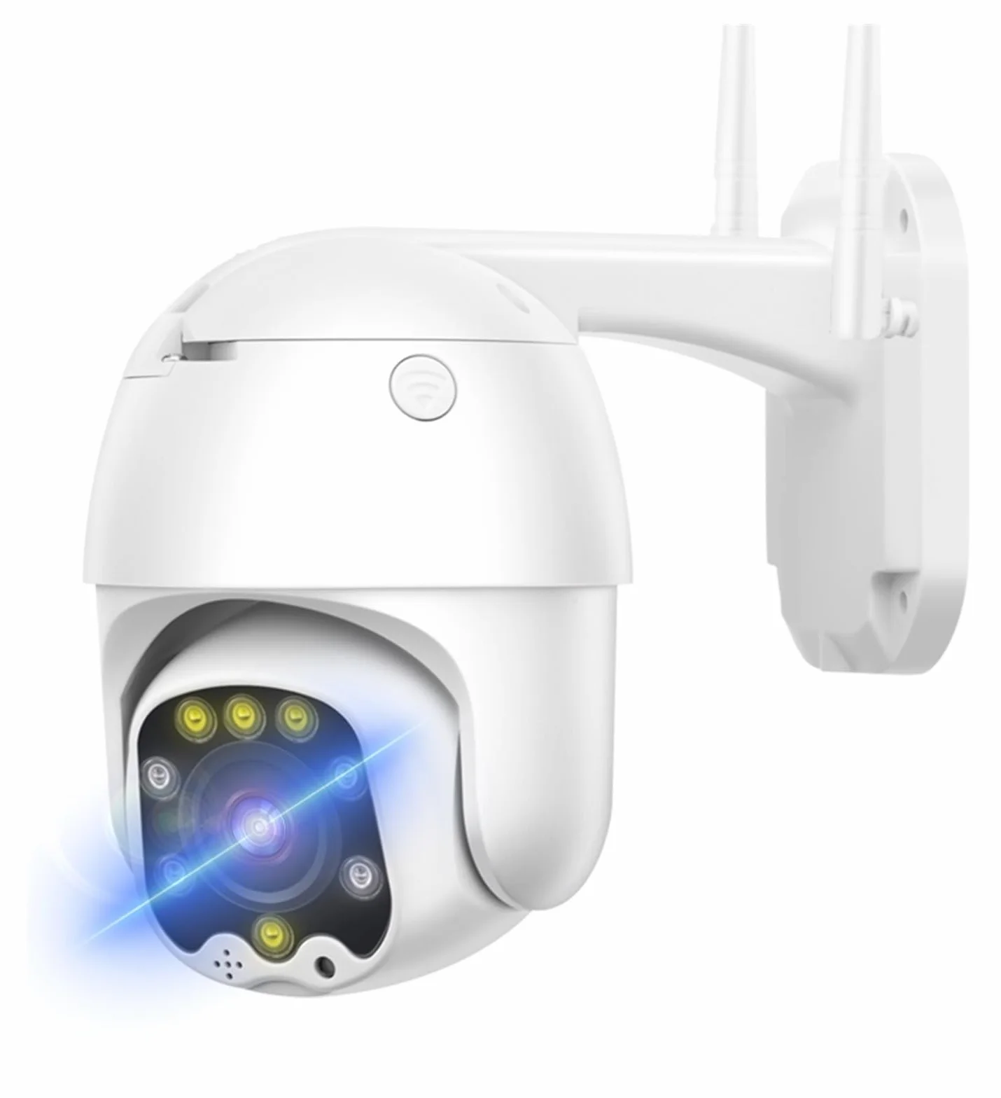 Kamera 5MP 4G zewnętrzna kamera ochrony PTZ AI wykrywanie człowieka H.265 kamera IP karty SIM bezprzewodowa kamera do monitoringu CCTV Łatwa instalacja(4mm,WIFI Version)
