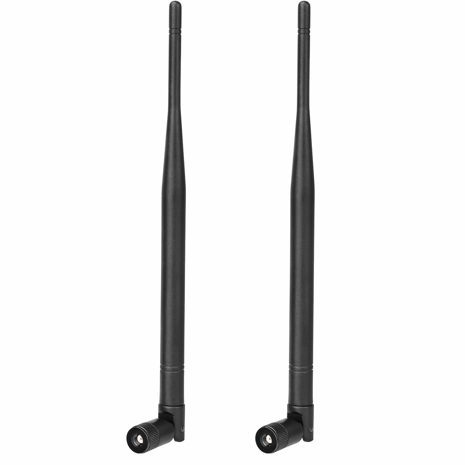 Eightwood Antena 868 MHz RP-SMA Omni Directional 868 dedykowana antena częstotliwościowa uchylna i wychylna, 2 szt. do Homematic CCU3, CCU2, Raspberry Pi HM, MOD, RPI, PCB, zestaw do montażu Fibaro