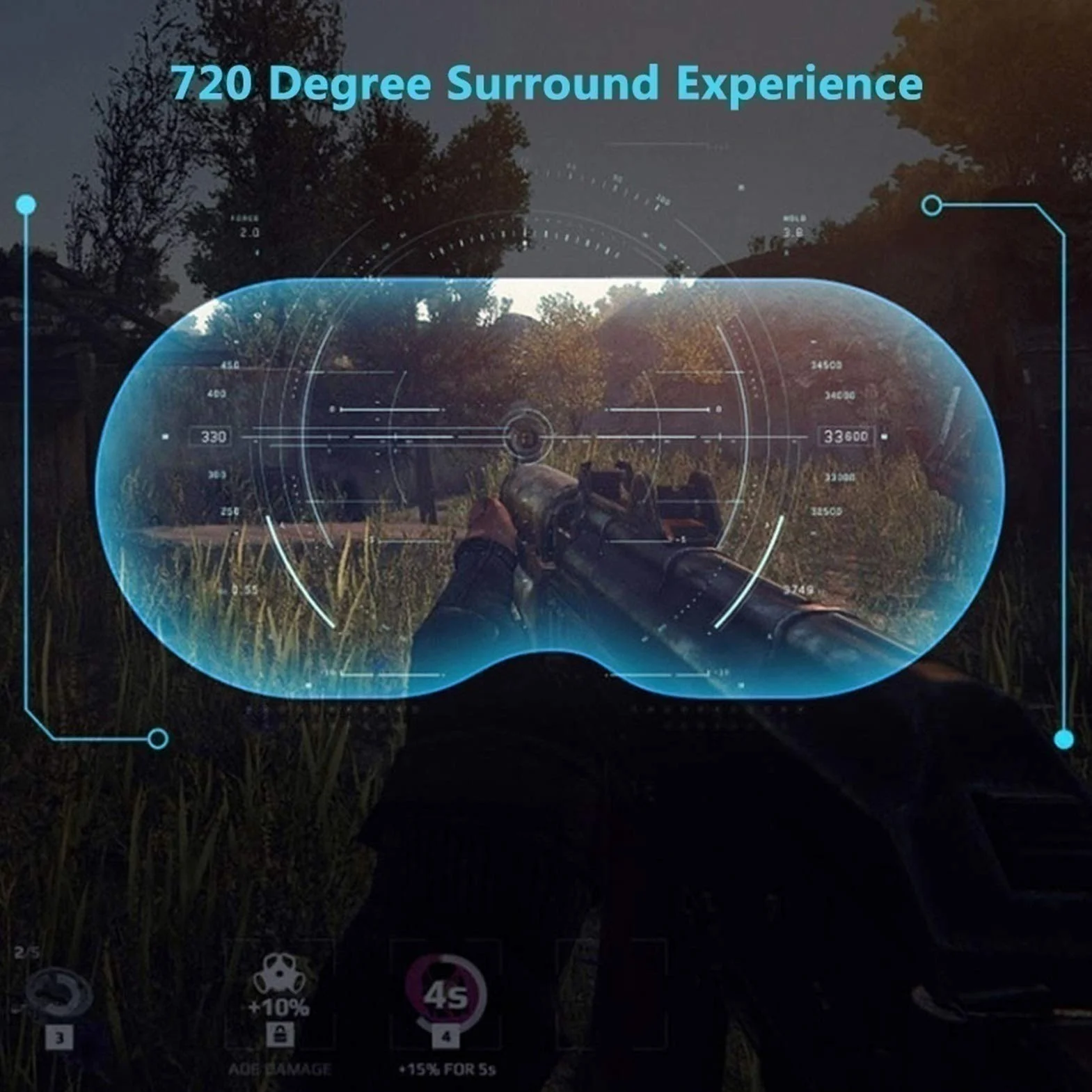 3D VR Virtual Reality Słuchawki, Uniwersalna wirtualna rzeczywistość Gogle odpowiednie dla dzieci i dorosłych, okulary 3D VR odpowiednie dla telefonów komórkowych 4.7 "-6.0"