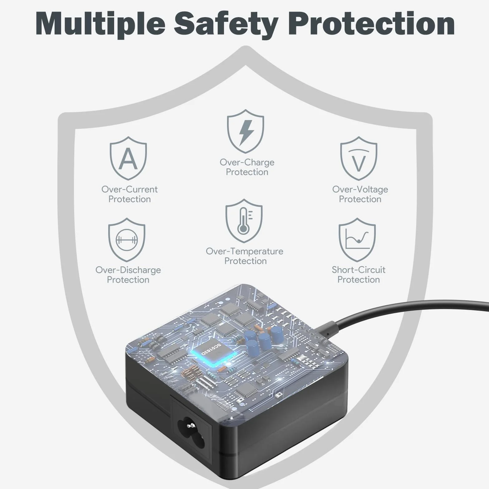 TAIFU Zasilacz 54V do Ubiquiti Network USW-Lite-8-PoE UniFi Lite 8 PoE 8-Port Gigabit Ethernet Switch NY-PW0L2-05401100 54VDC 1,1A 59,4 W ładowarka zasilacza