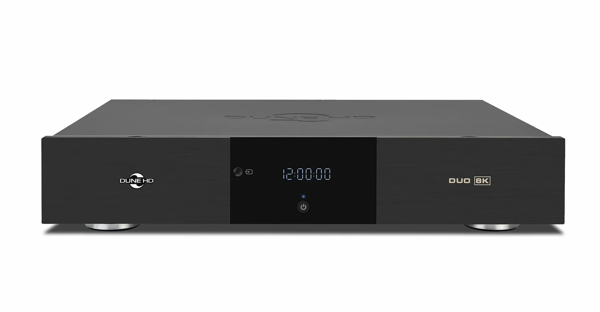 Dune HD Duo 8K, Wysokiej klasy Odtwarzacz Multimedialny o przekątnej 43cm, Android Box, 2 HDMI outputs - inputs, 2 HDD Rack, 8k HDMI switch/splitter, 8/64
