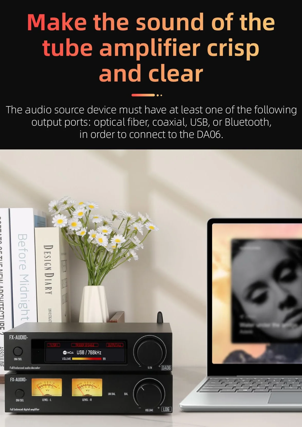 FX-AUDIO- DA06 MQA dekoder audio z pełnym rozszerzeniem podwójny AKM4493SEQ XU316 768 kHz/32-bitowy DSD512 Hi-Res True Balanced DAC z pilotem zdalnego sterowania