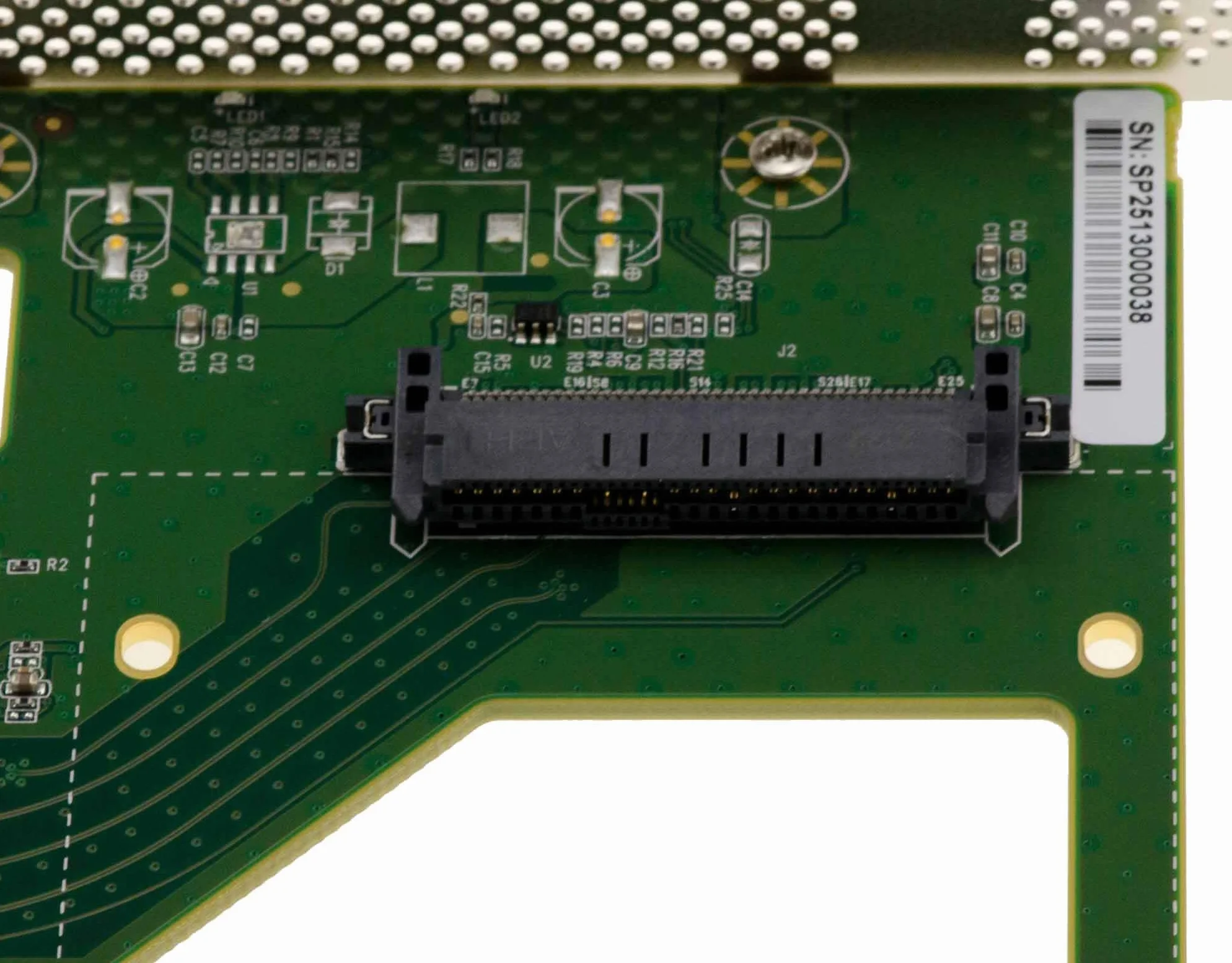 KALEA-INFORMATIQUE Karta kontrolera PCIe x4 Gen 4.0 dla dysków SSD NVMe U3 SFF-8639