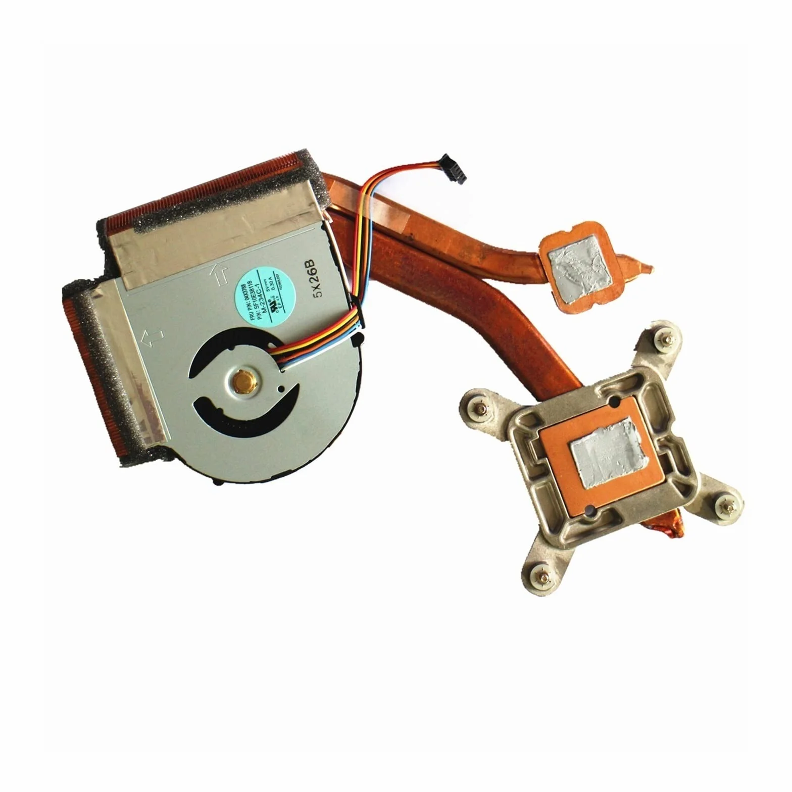 MAHIE Dyskretny wentylator chłodzący procesora graficznego Radiator kompatybilny z Lenovo Thinkpad T430 T430i 04W3270 04X3788 04W3269 Cheerfully (Color : Integrated graphics)