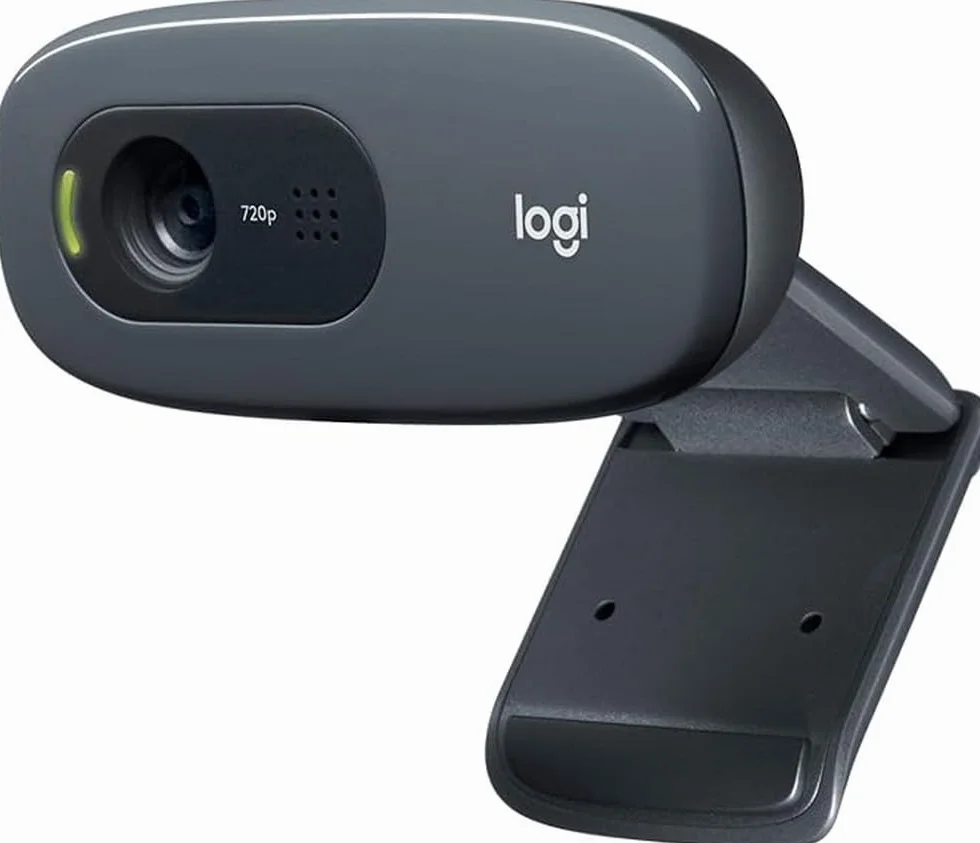 Logitech C270 Kamera Internetowa, & Trust Ymo II cicha klawiatura zestaw myszy,