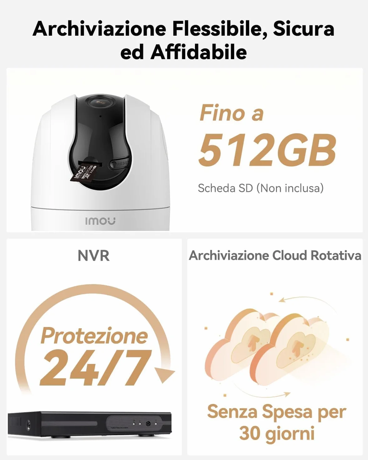 A1 Dual 6 MP 3K (3 MP + 3 MP) WiFi 6 - podwójny obiektyw, kamera monitorująca 360°PTZ z jednym dotknięciem, wykrywanie człowieka/zwierzęta, kolorowe widzenie nocne - IPC-S20EP-6M0S-EU