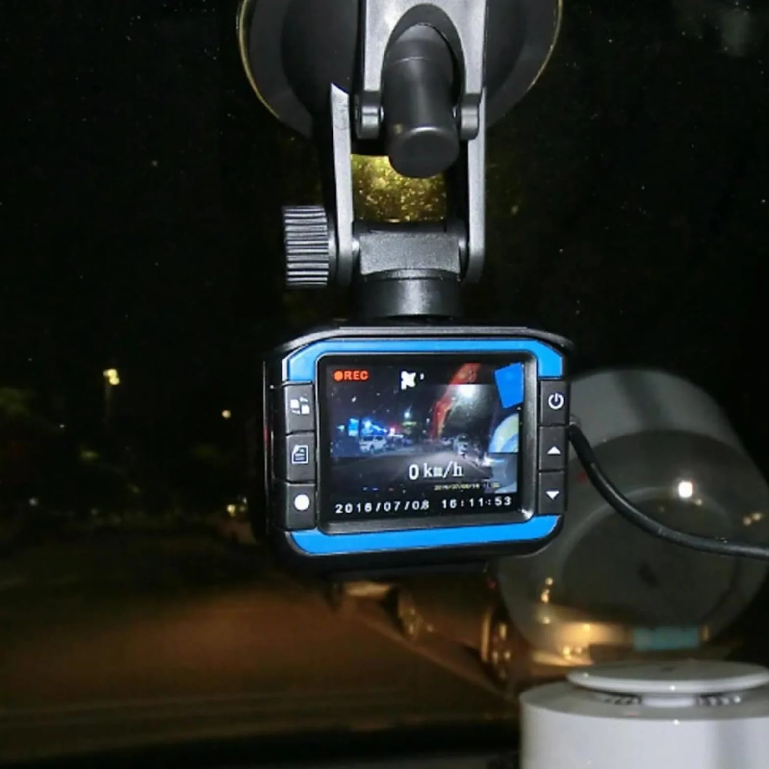 Kamera samochodowa 2 w 1 z wykrywaczem radarów, rejestrator samochodowy 1080P HD z ostrzeżeniem o prędkości, trybem nocnym, nagrywaniem w pętli, wyświetlaczem 2,0"
