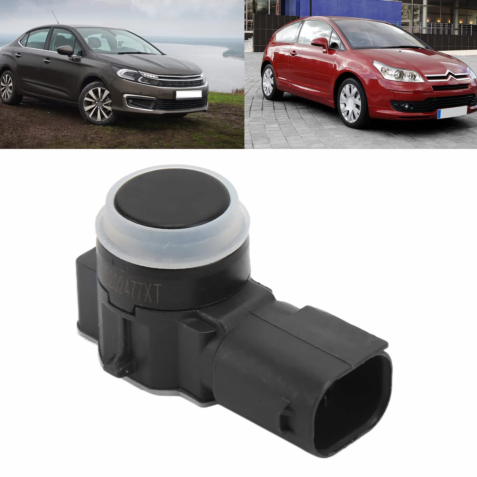 Czujnik parkowania PDC ABS Metal 9675202477XT 0263023080 do 208 od 03/2012