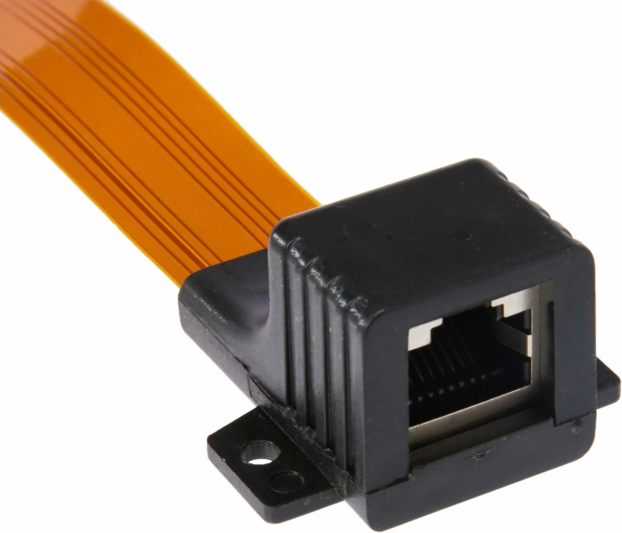 Goobay 71411 RJ45 przepust okienny Ultra-Slim do układania połączeń sieciowych między ramą okienną