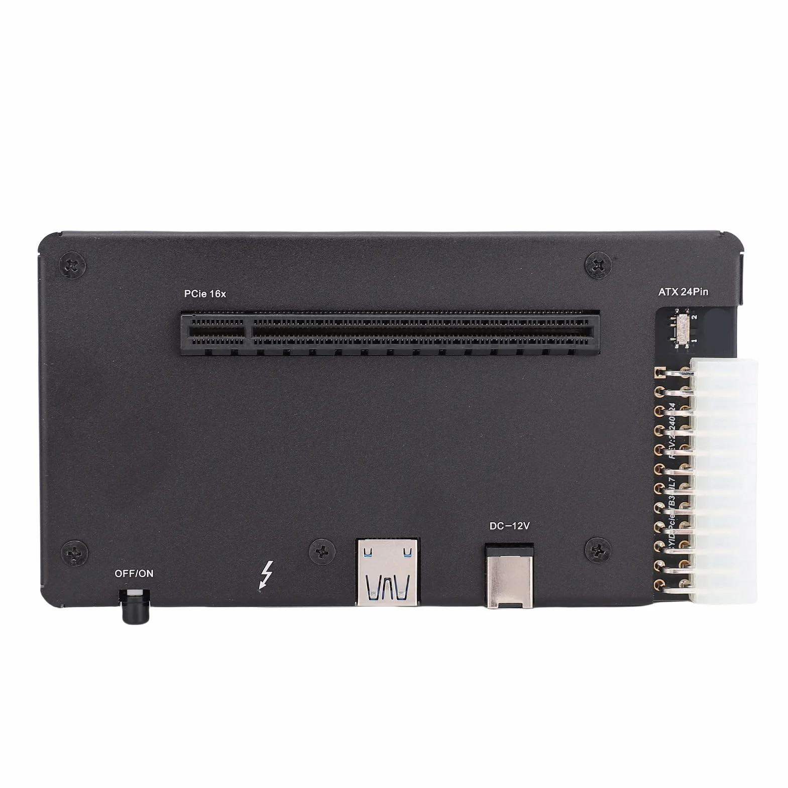 Dioche Obudowa Karty Graficznej Zewnętrzna Stacja Dokująca GPU na 4 Karty Graficzne Obudowa z USB 4.0 Typu Plug-and-Play i Kablem do Transmisji Danych o Długości 1 M dla Ulepszonych Gier i Edycji