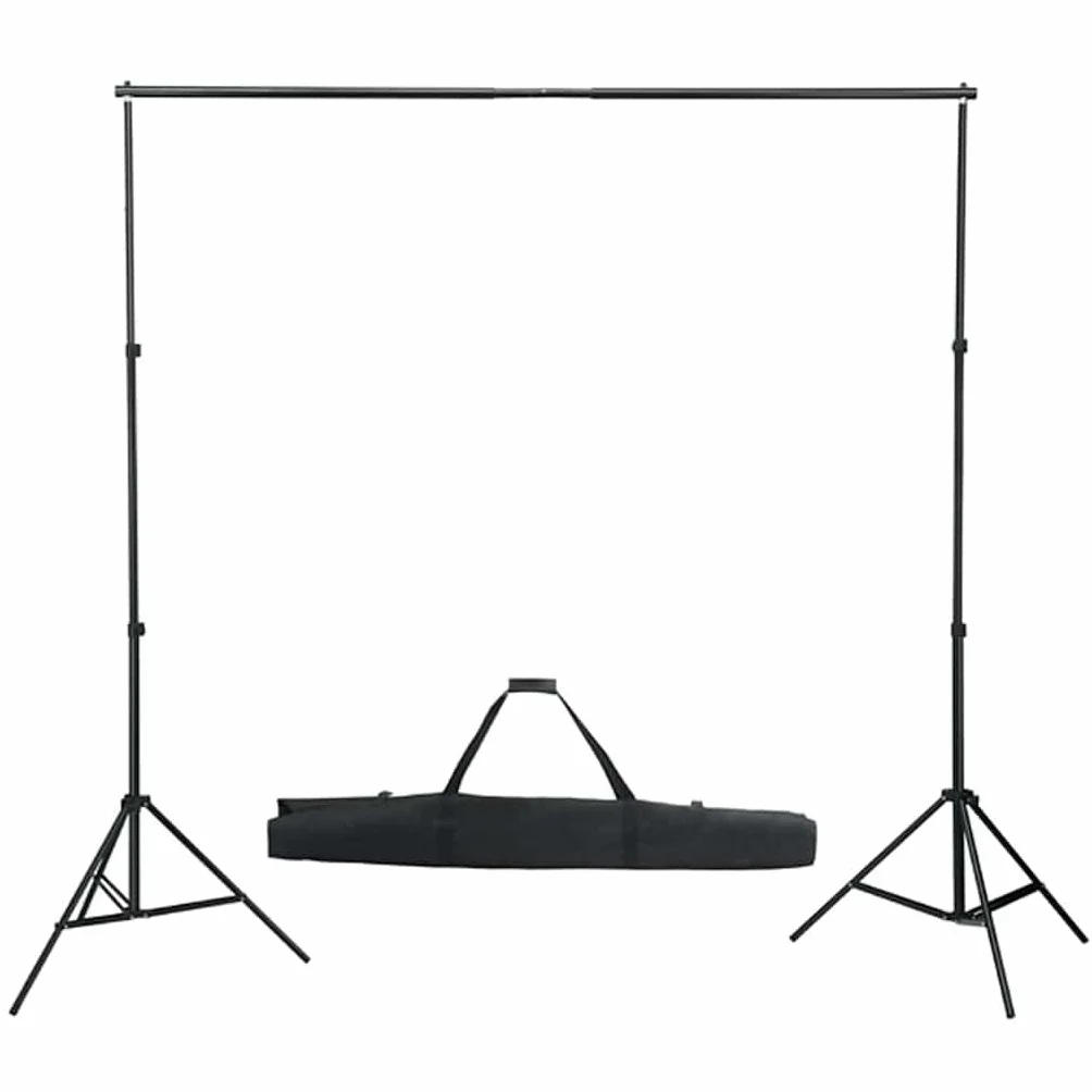 Zestaw do studia fotograficznego z lampą fotograficzną, lampą studyjną, tło, reflektor, aluminiowy statyw, światło dzienne 5500 K, 2 torby do noszenia do fotografii studyjnej i nagrywania wideo