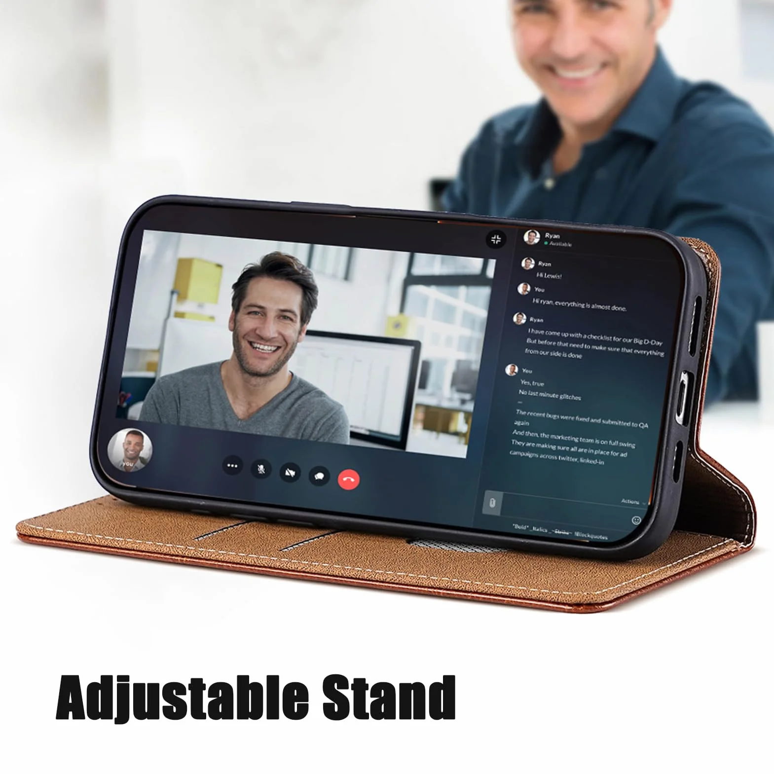 Etui z klapką do Huawei Pura 90 Pro Max/90 Pro, gładka skóra wielofunkcyjny stojak na karty pokrowiec z klapką z TPU miękki pokrowiec, pomarańczowy, 90 Pro