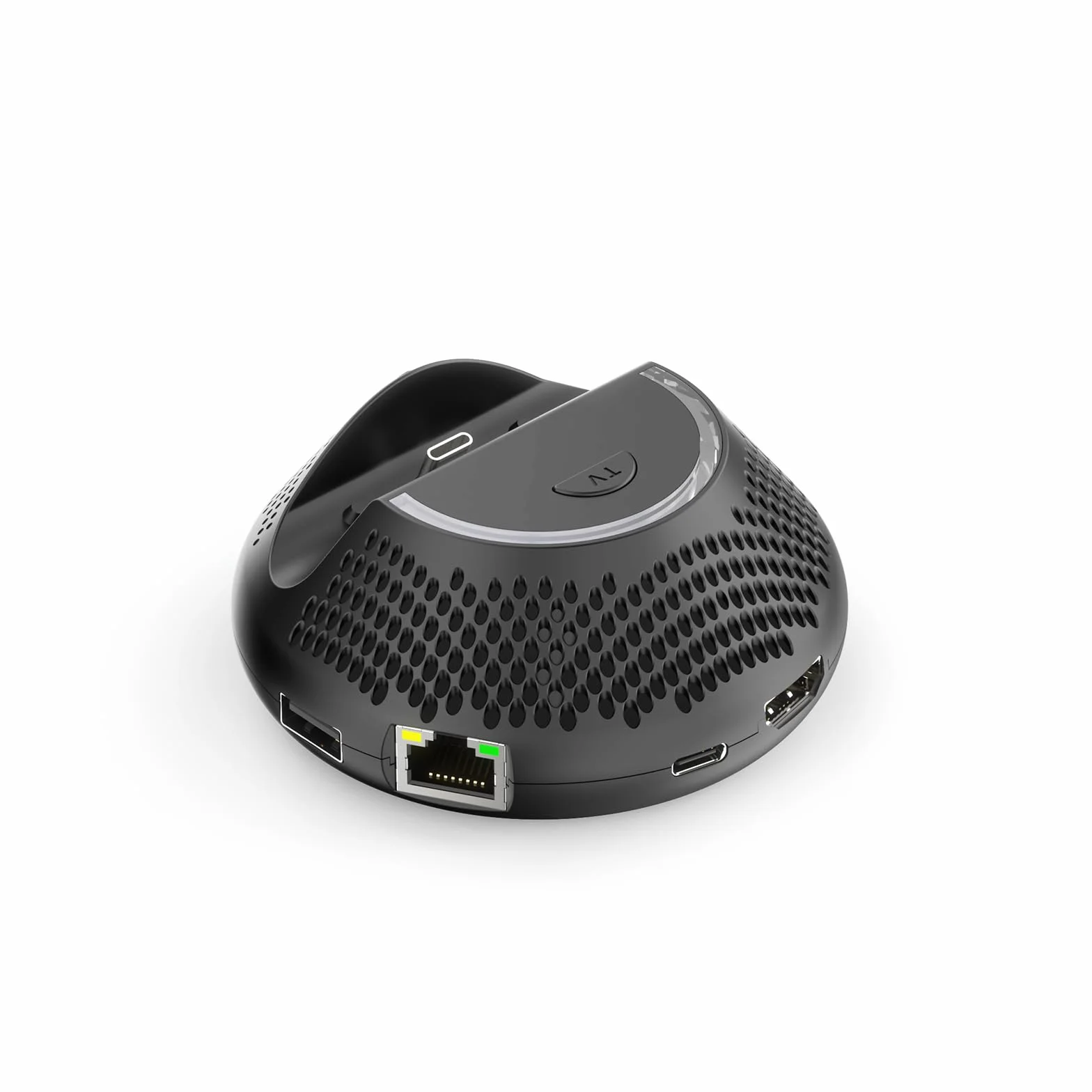 Stacja dokująca do telewizora 4K do Switch 2, stacja dokująca 5 w 1 z wyjściem 60 Hz, oświetlenie RGB i szybkie ładowanie, koncentrator HDMI USB-C LAN do konsoli Nintendo Switch 2