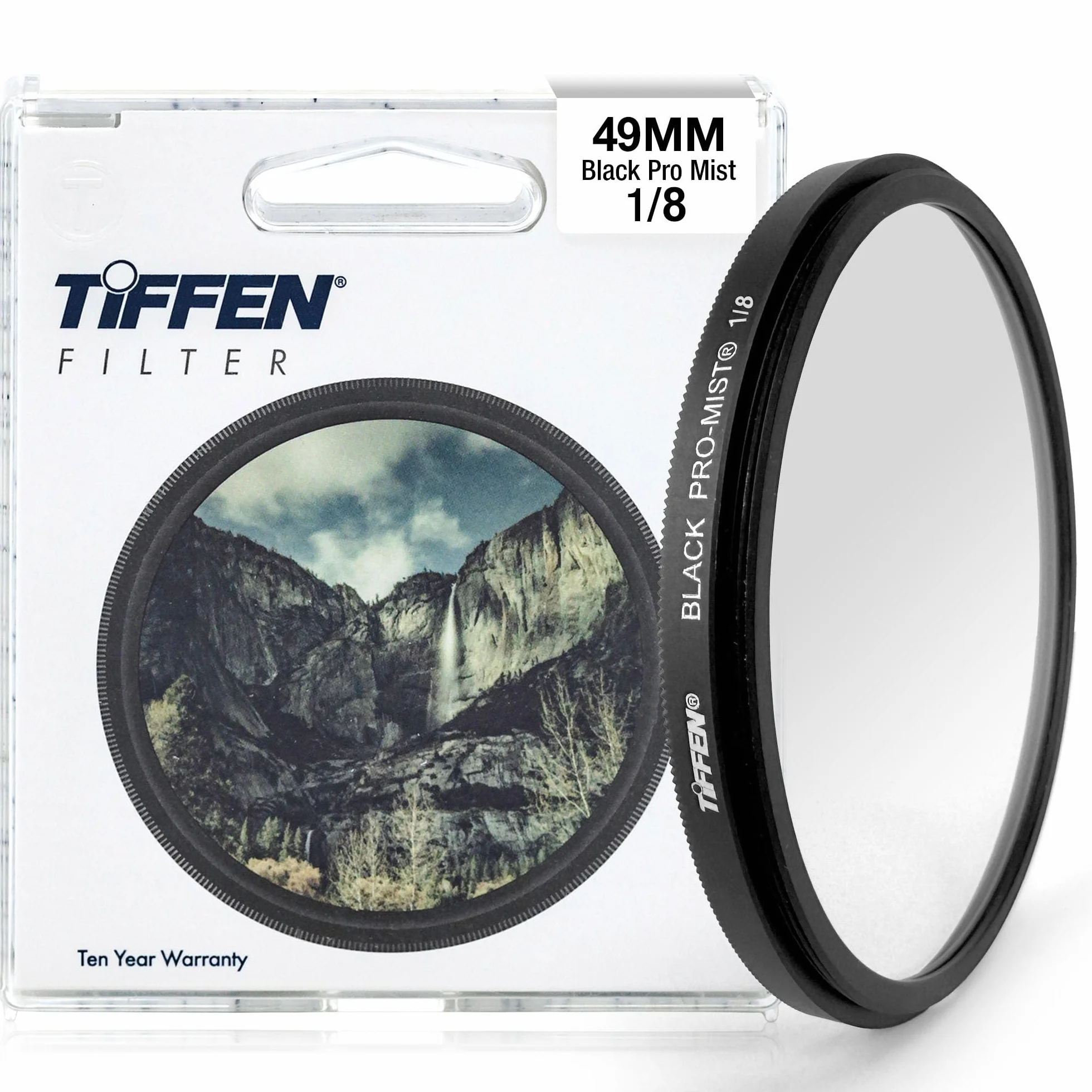 Tiffen 49BPM18 49 mm czarny filtr do obiektywu aparatu Pro–Mist 1/8