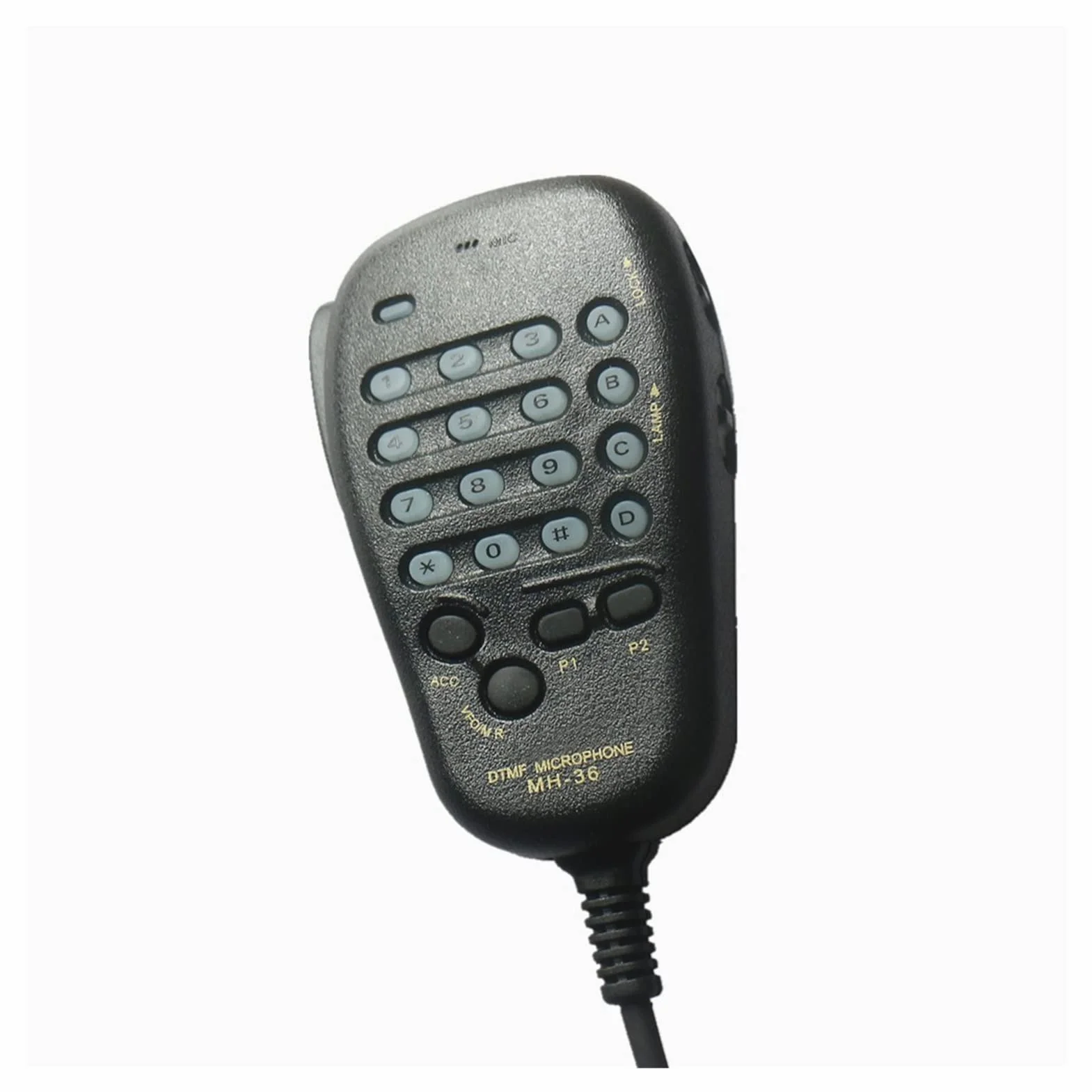 YANGYIYANG DTMF. Mikrofon mikrofonowy głośnika ręcznego MH-36B6J 6 PIN pasuje do radia Yaesu FT-90R FT-2600M FT-3000M FT-8000R FT-8100R Walkie talkie mikrofon