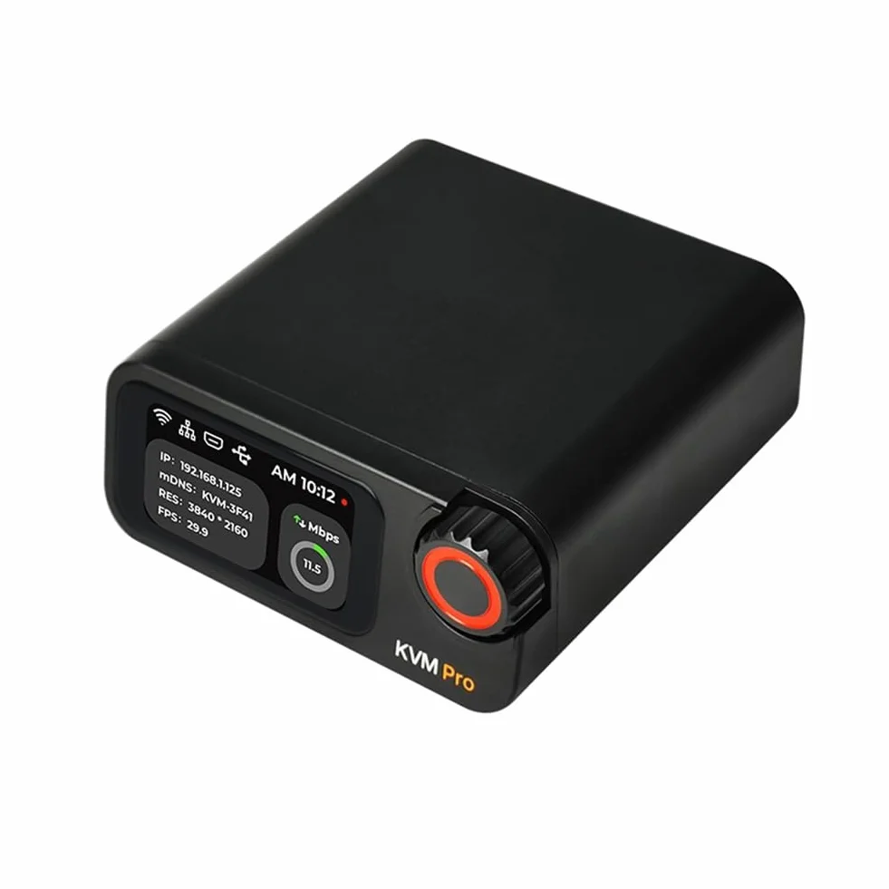 NanoKVM-Pro PiKVM 4K IP-KVM GbE WiFi6 HomeLab Server Desk WIFI Pilot NAS AI HD Drugi ekran Led Strip