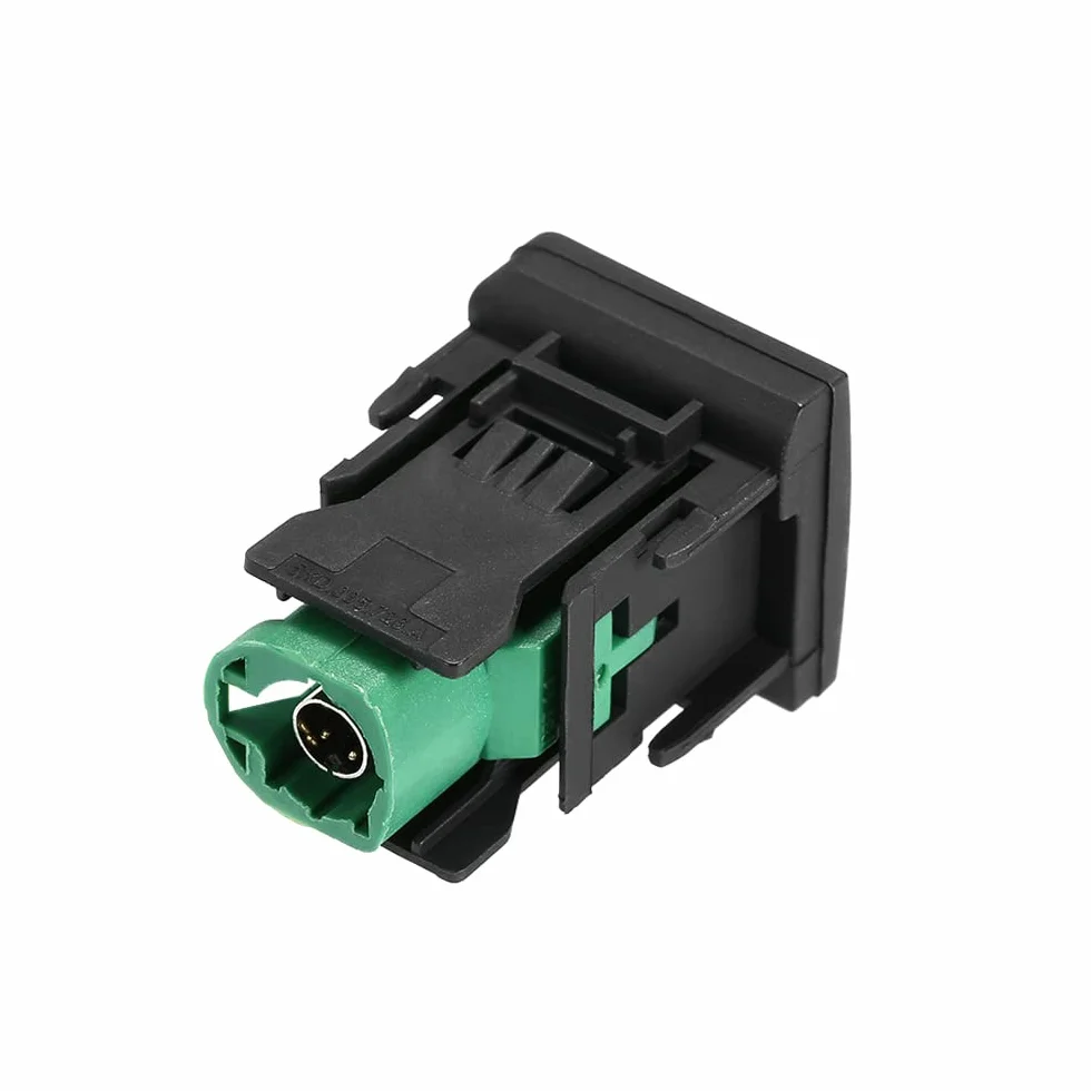 Shkalacar Adapter USB audio 130 cm, samochodowy odtwarzacz audio, kabel radiowy, kompatybilny z VW