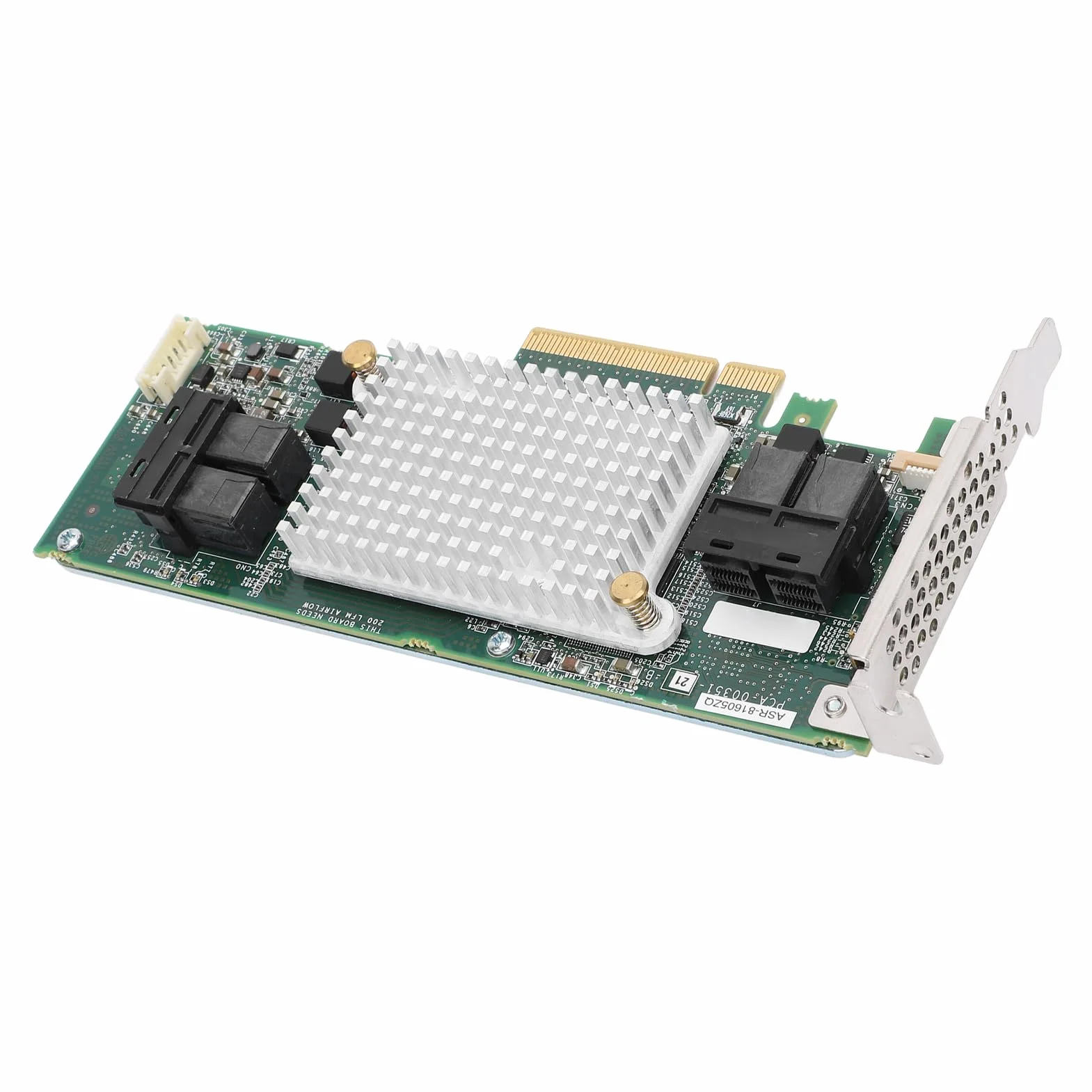 Karta ASR 81605ZQ 12 GB/s 1 GB Pamięci Podręcznej 16 Kanałów 256 urządzeń Pamięci Masowej Karta Kontrolera PCIe X8 Przesyłanie Danych w górę Macierzy SAS Macierzy PCIe X8 Kontroler