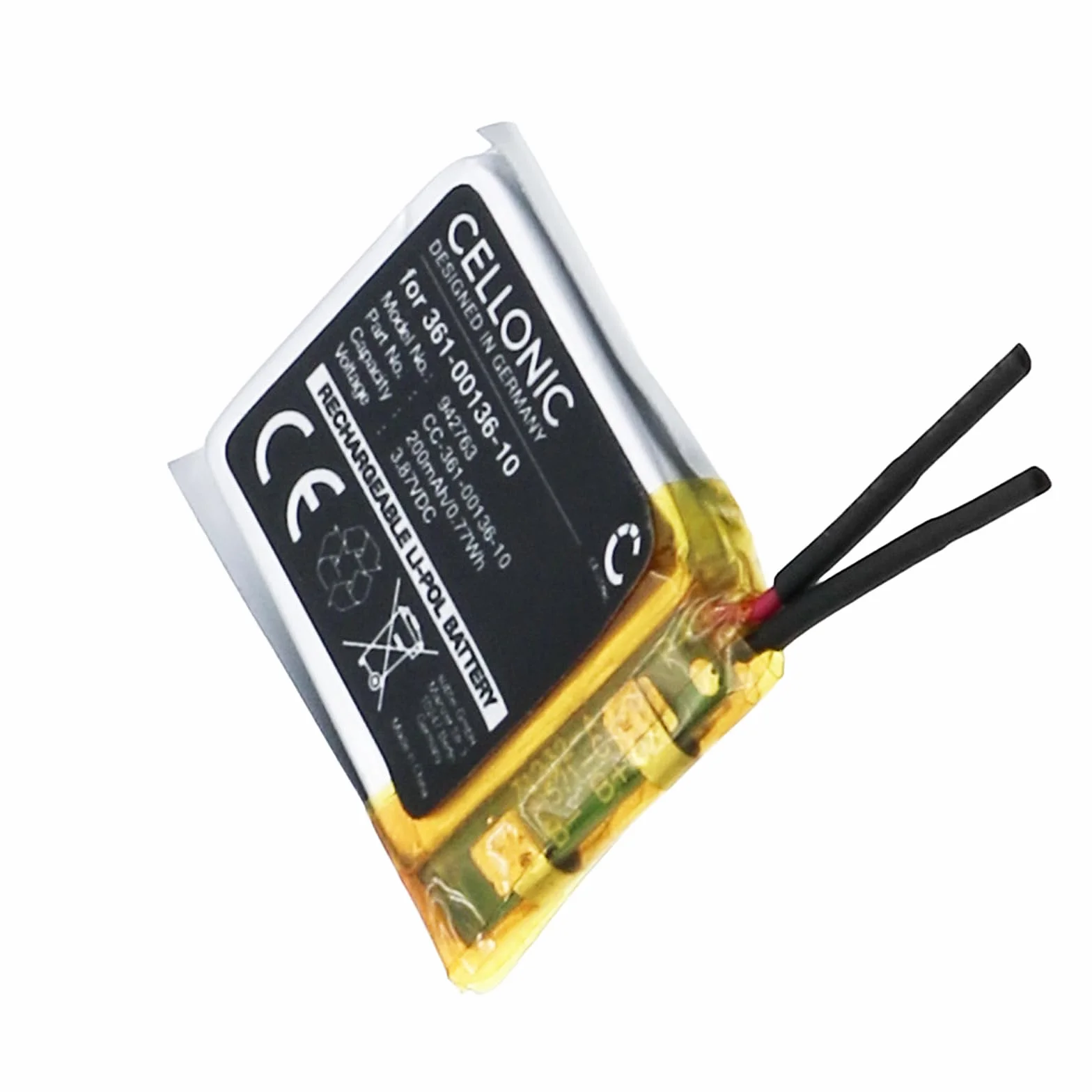 CELLONIC Bateria zamienna do Garmin Venu Sq Music 200mAh 3,87 V