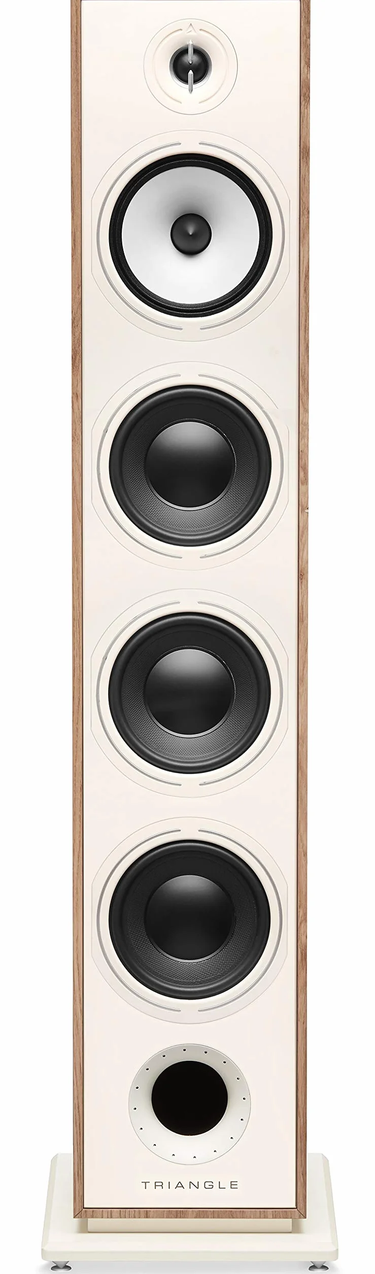 TRIANGLE - BOREA BR09 Głośnik podłogowy Hi-Fi - Dopuszczalna moc 170 W - Wyjście 92 dB/W/m - Głośniki 16 cm - Wszechstronna muzyka i kino domowe - 206 x 1095 x 314 mm - Jasny dąb (sztuka)