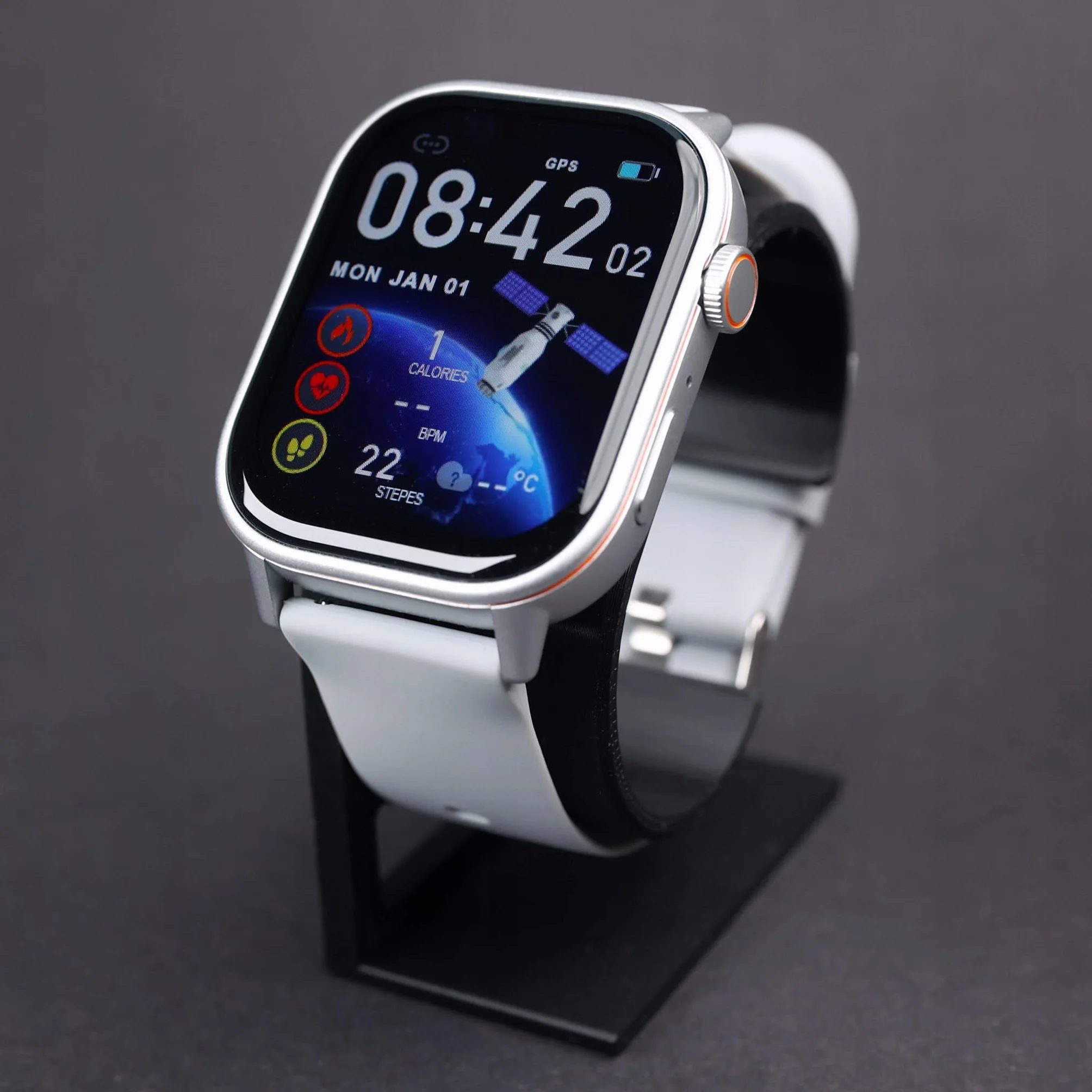 Smartwatch Damski Zegarek - GPS Sport Wodoodporny Rozmowy SMS - Menu PL