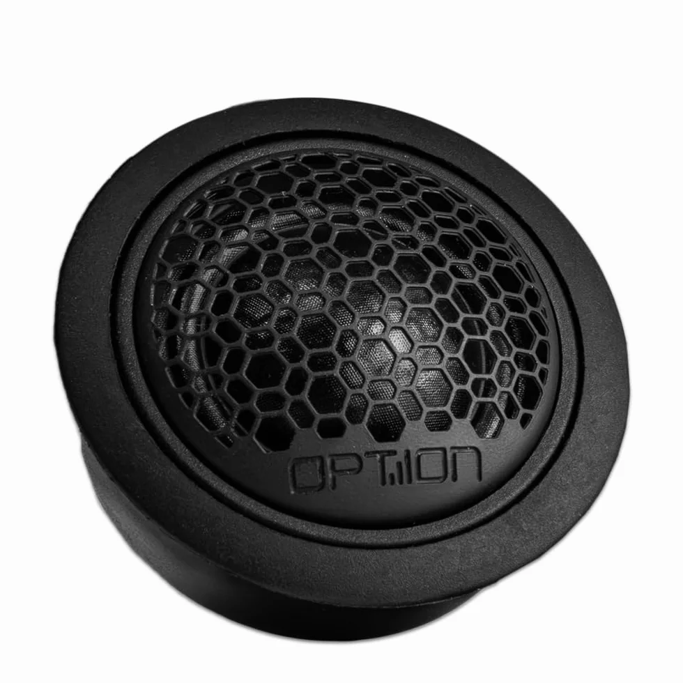 Option Głośnik kompatybilny z Nissan Interstar (NDA/NDB/NDC) - 100% system głośników przednich Plug & Play z głośnikiem wysokotonowym 25 mm, 75 W RMS, wysoka wydajność
