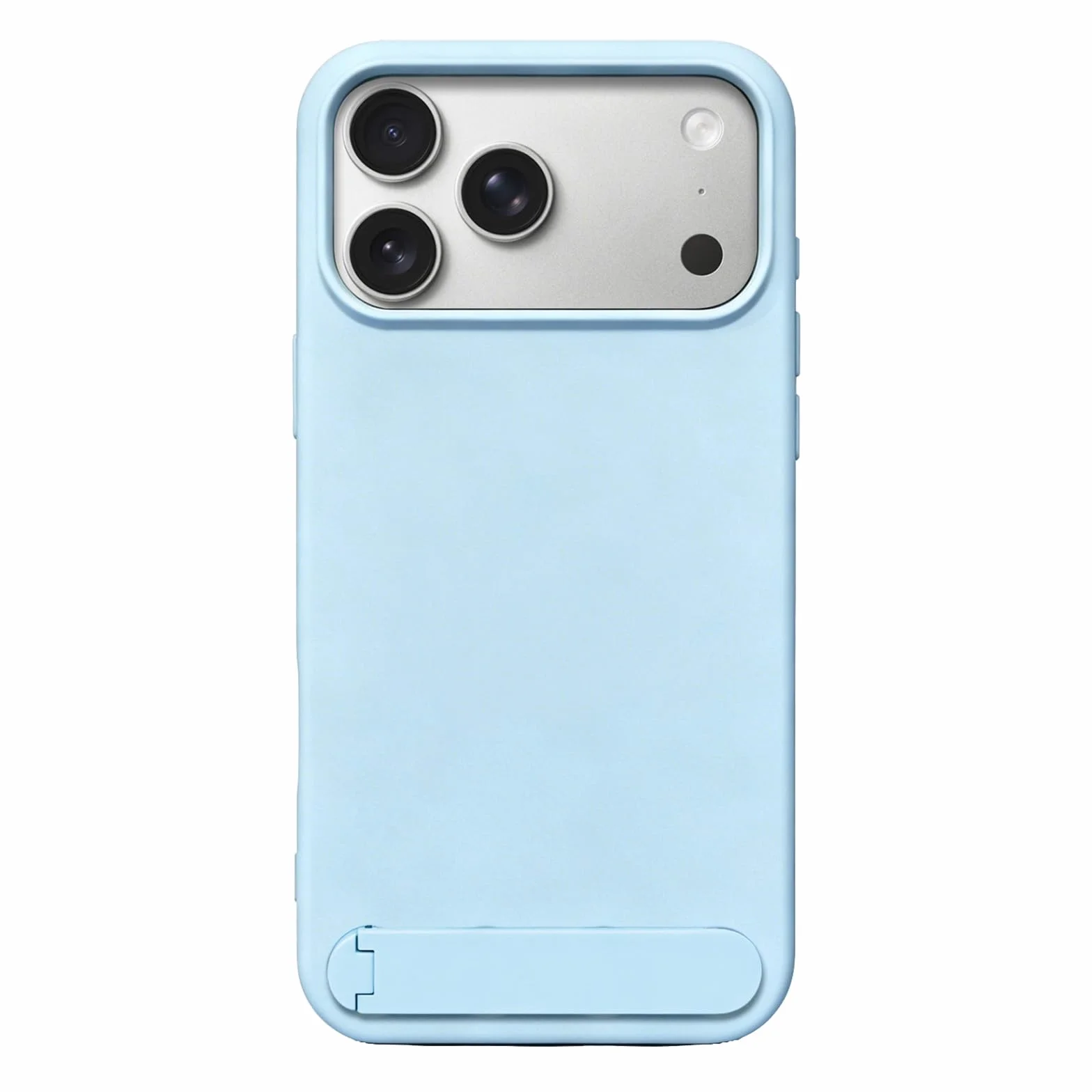 Smukłe etui na telefon iPhone 17 Pro Max/17 Pro/17, miękki płynny silikon zapobiegający odciskom palców telefon komórkowy z klapką podstawka, chrom, 17 Pro