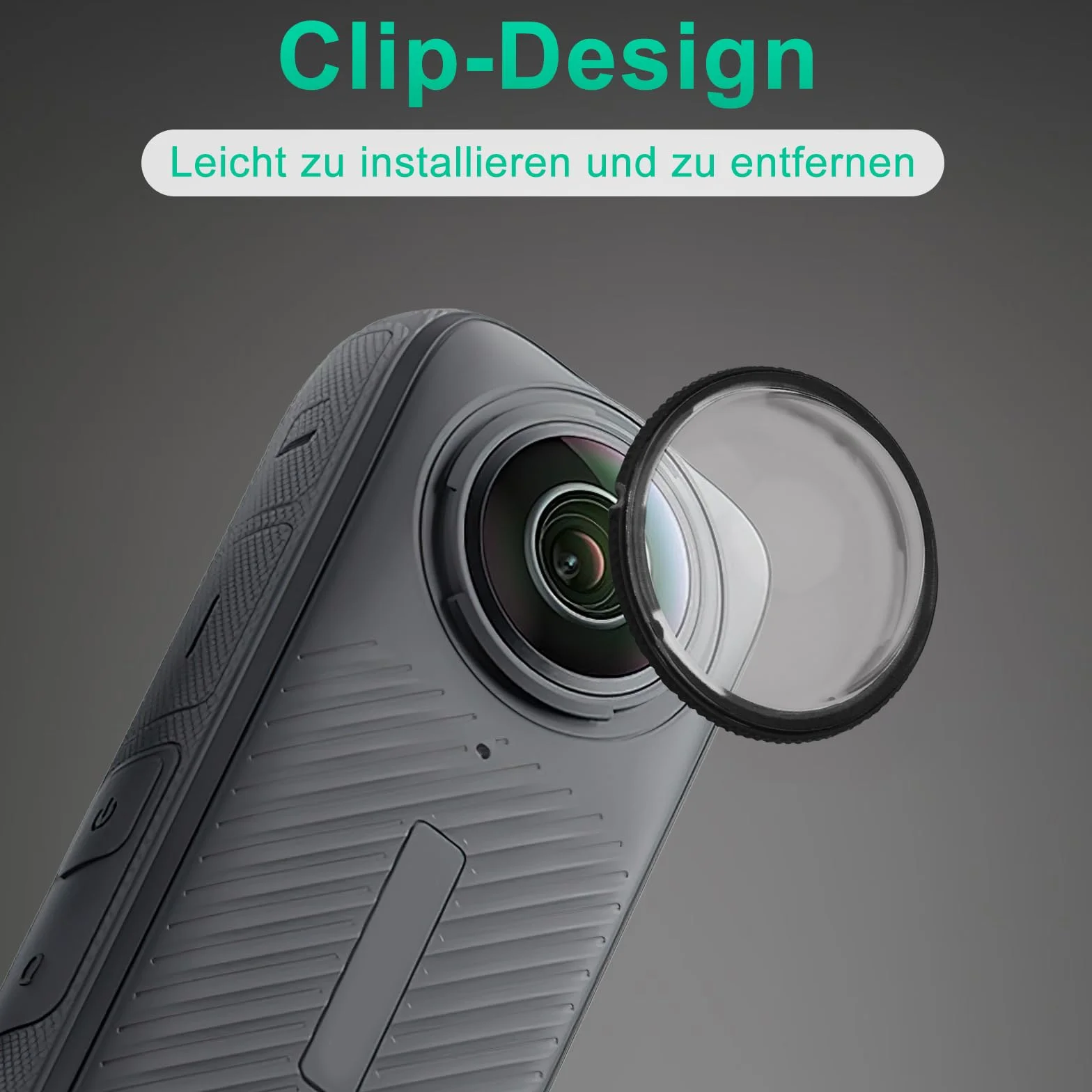 APOMOONS 2 osłony soczewek, akcesoria do obiektywu premium Insta360 X4, obracane lusterko 3D, ochrona przed UV i zadrapaniami, ze ściereczką