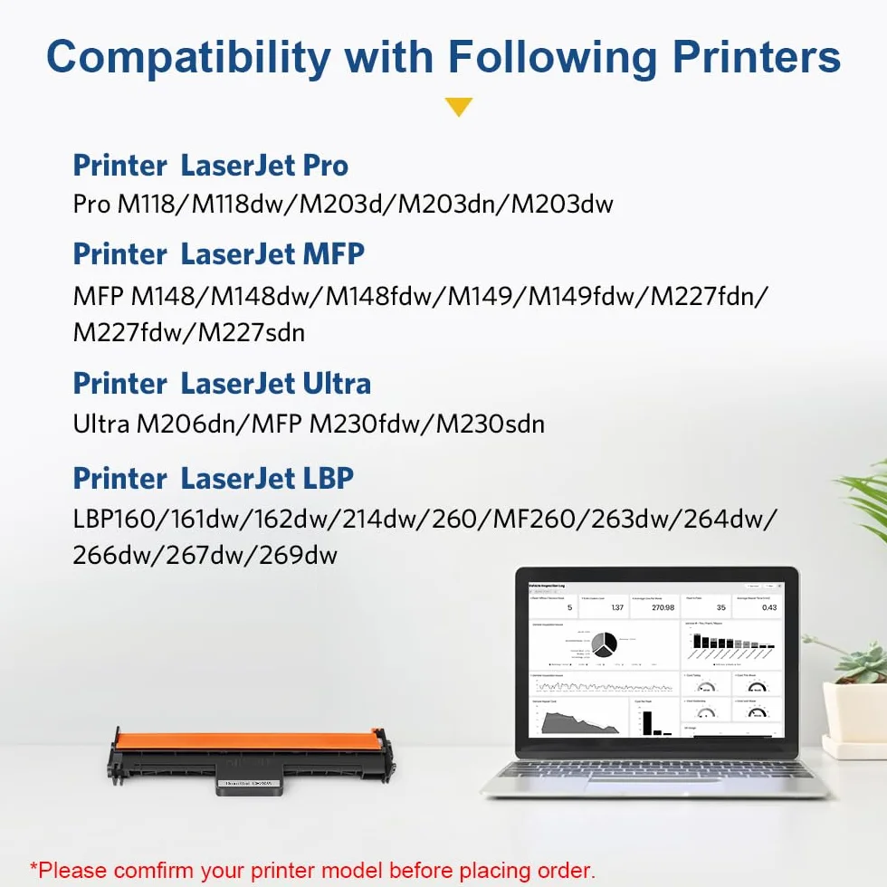 CF232A bęben kompatybilny z 32A CF232A do Laserjet pro M118 M203 M220 M118dw M203d M203dn M203dw, MFP M227 M148 M227fdn M227fdw M148fdw 48dw M 148fdw(1 × bęben