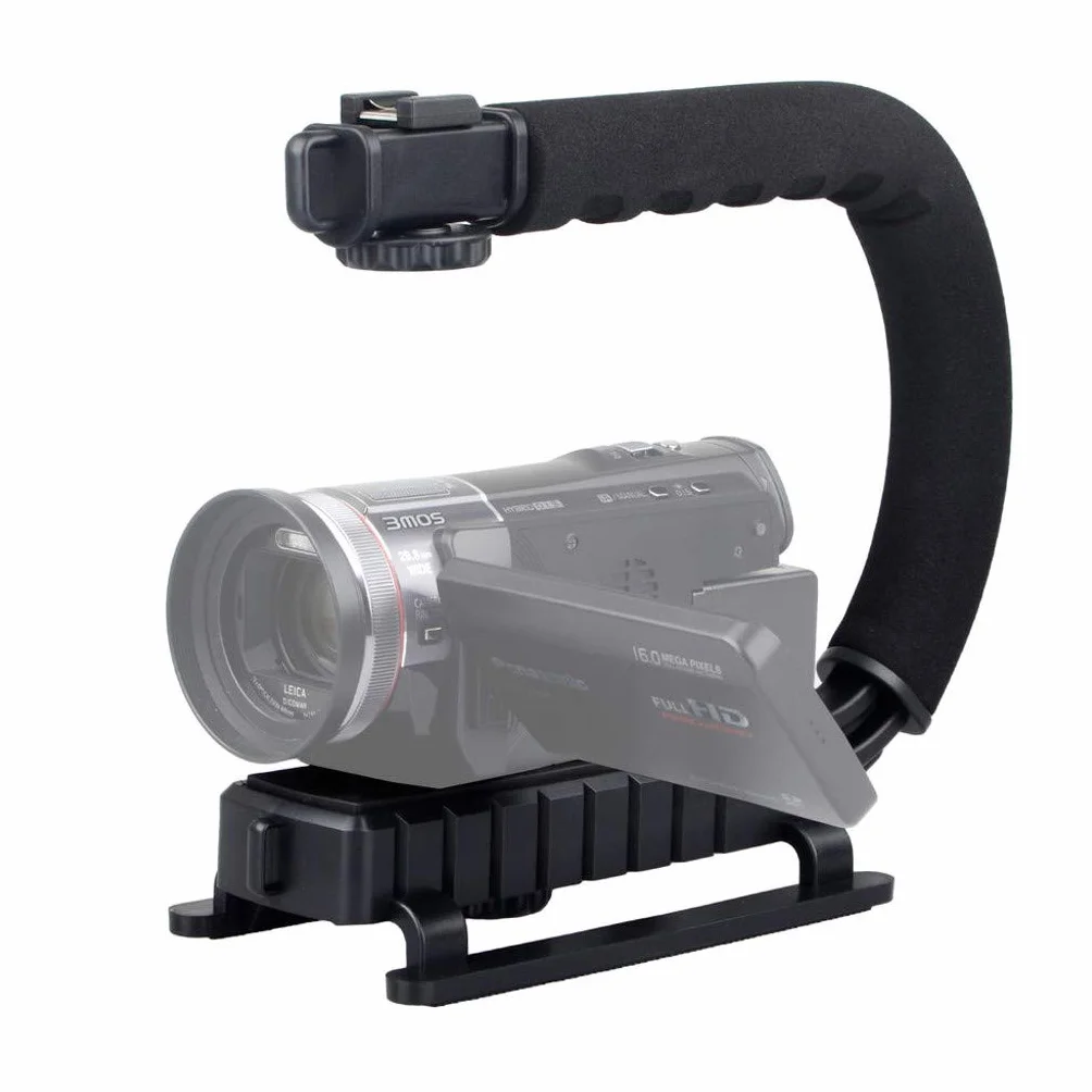 Khalia-Foto ayex Action Grip stabilizator wideo do kamkorderów i lustrzanek cyfrowych – statyw dla spokojnych nagrań wideo
