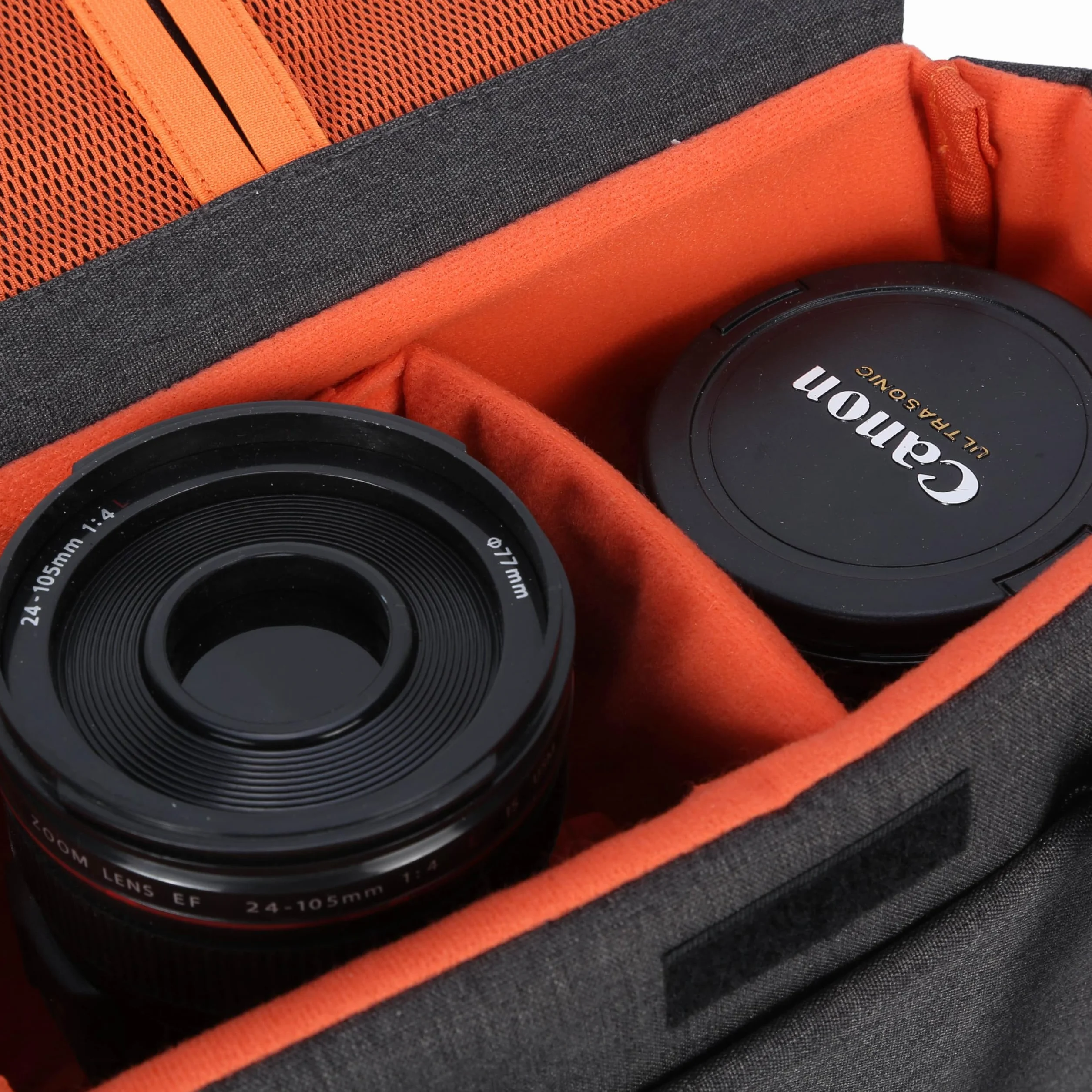 BAIGIO Etui na aparat DSLR Odporny na wstrząsy Torba do Nikon Canon Fuji Olympus Sony, czarny